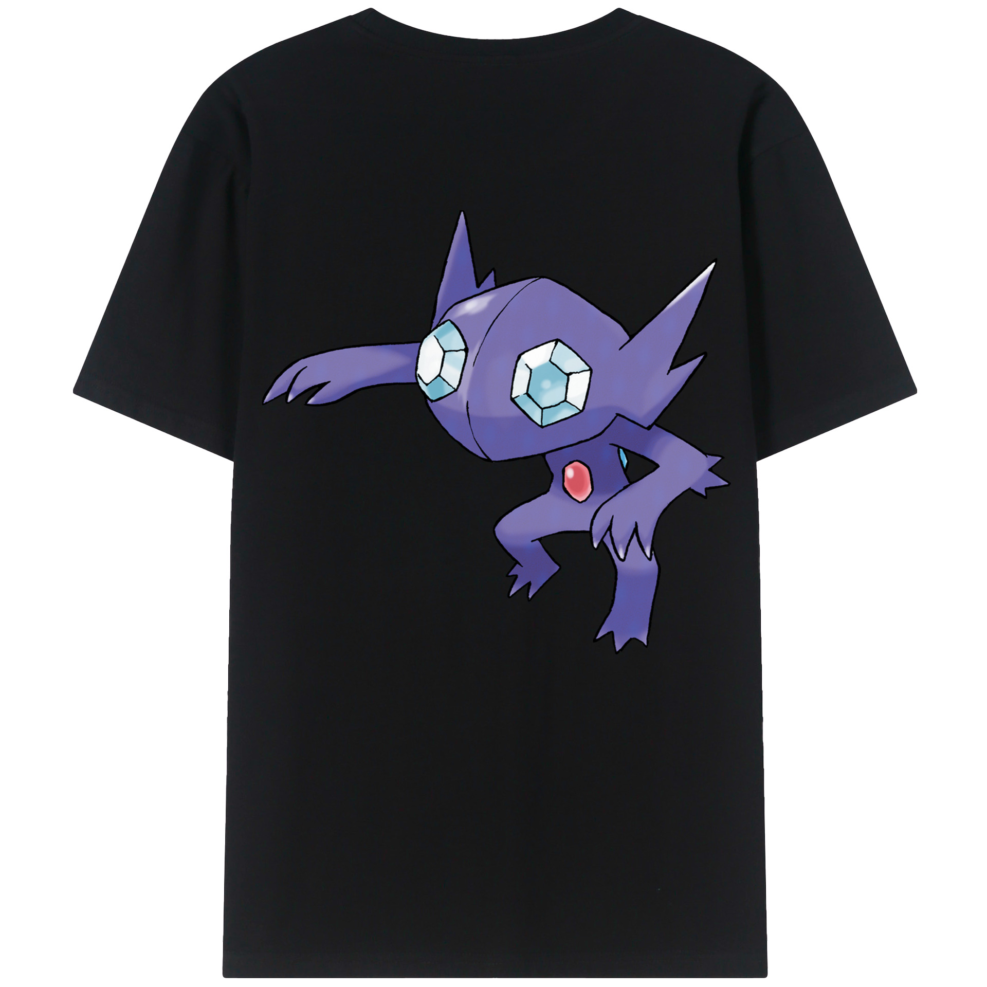 （画像用） ポケットモンスター Pokémon 綿100％半袖Tシャツ（背面プリント）