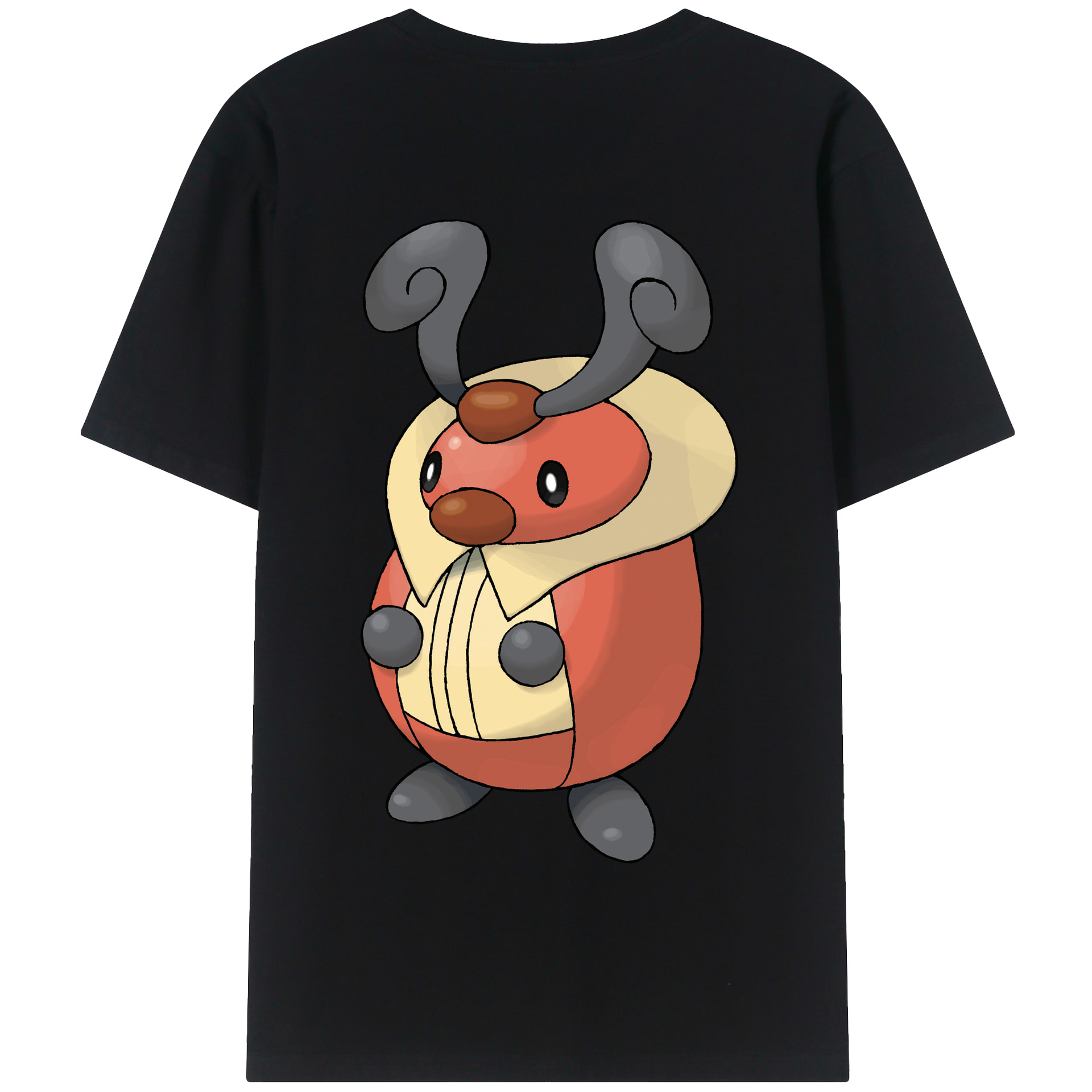 （画像用） ポケットモンスター Pokémon 綿100％半袖Tシャツ（背面プリント）