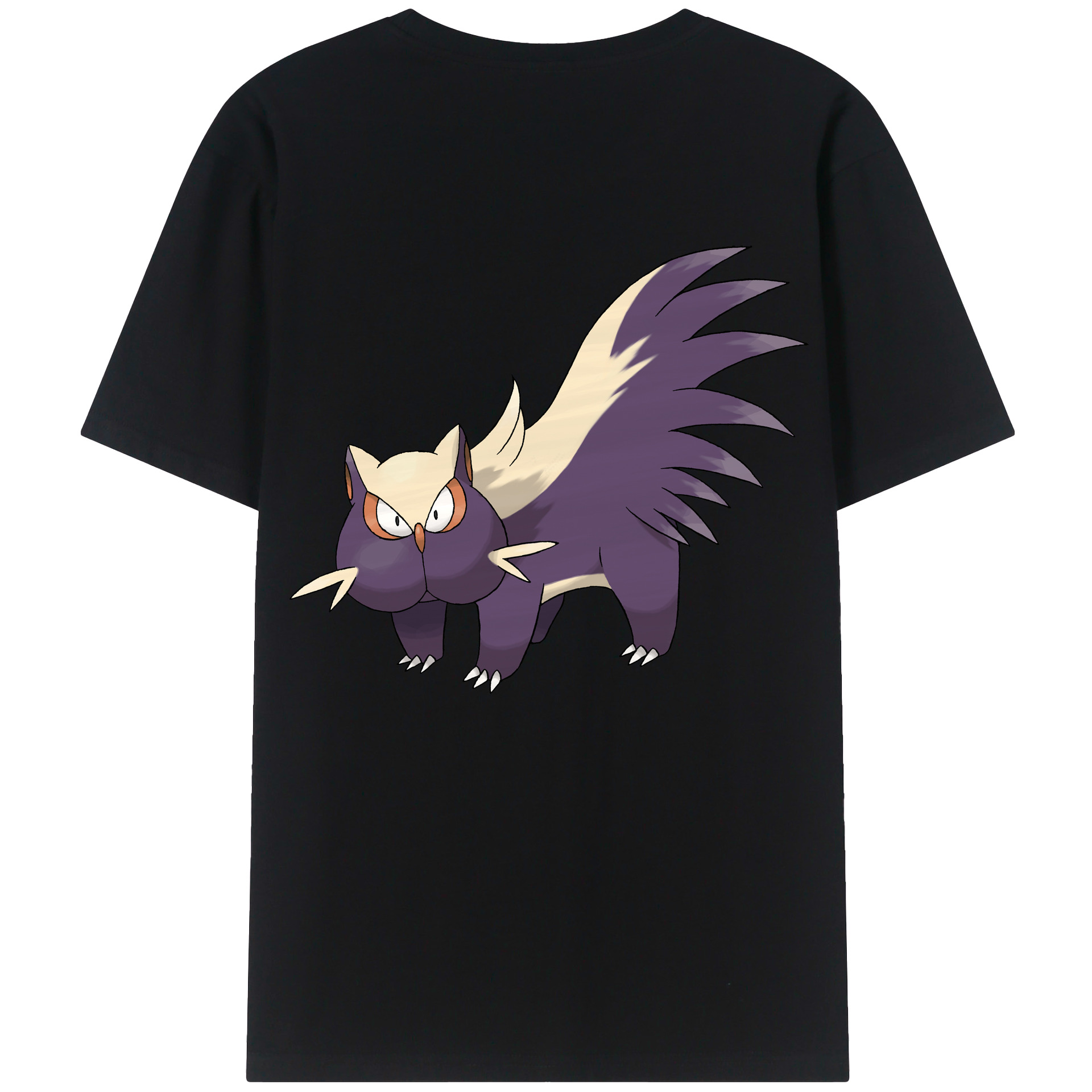 （画像用） ポケットモンスター Pokémon 綿100％半袖Tシャツ（背面プリント）