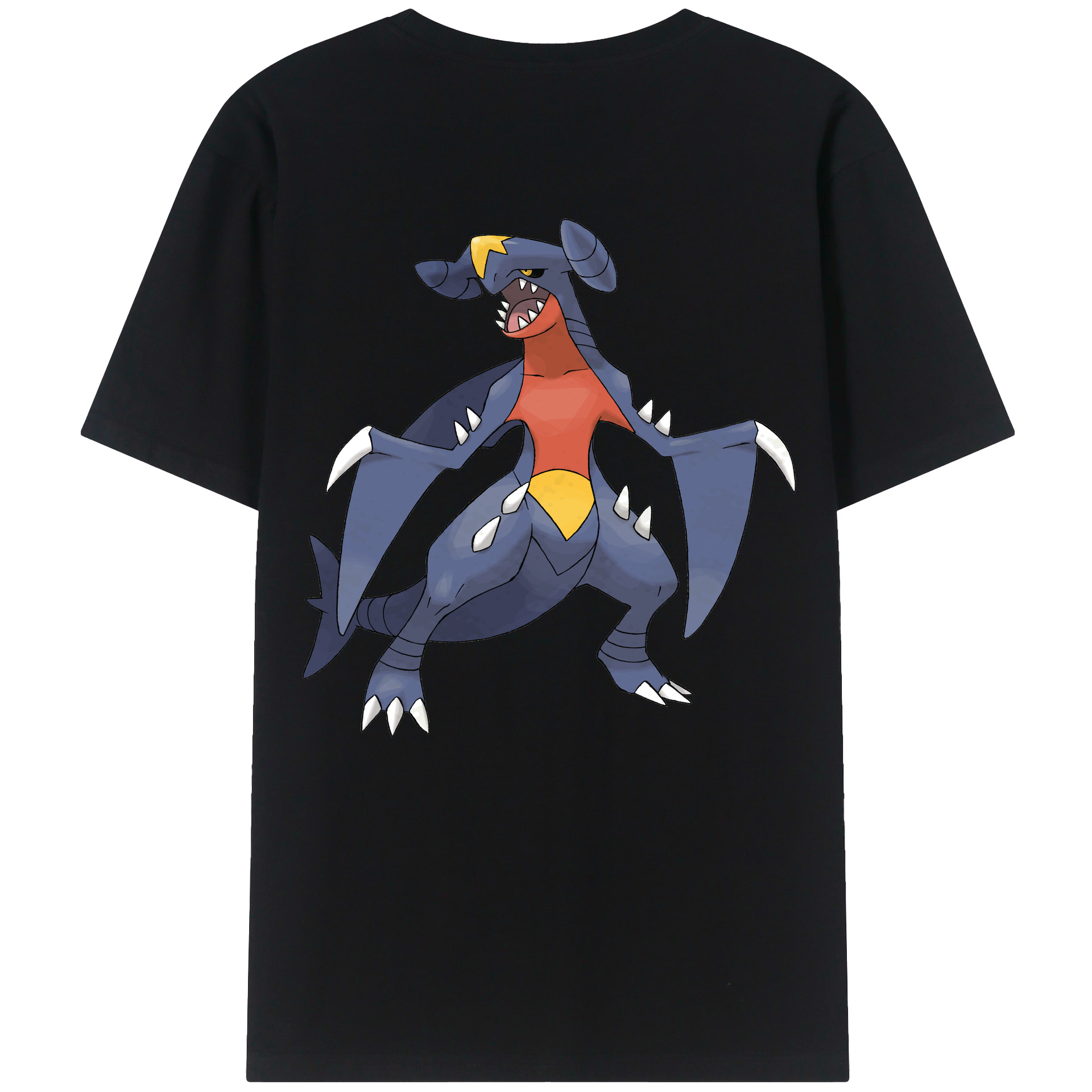 （画像用） ポケットモンスター Pokémon 綿100％半袖Tシャツ（背面プリント）