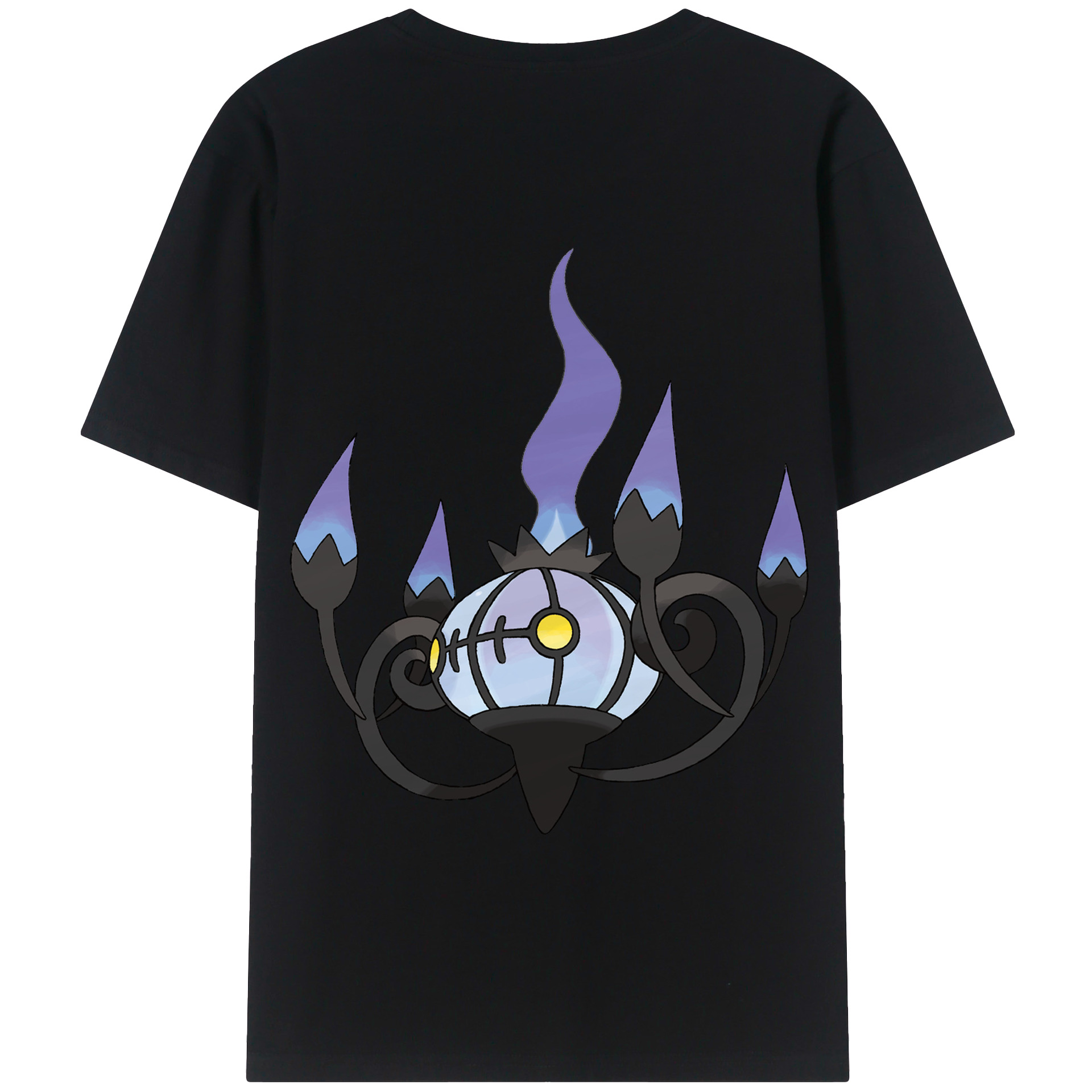（画像用） ポケットモンスター Pokémon 綿100％半袖Tシャツ（背面プリント）