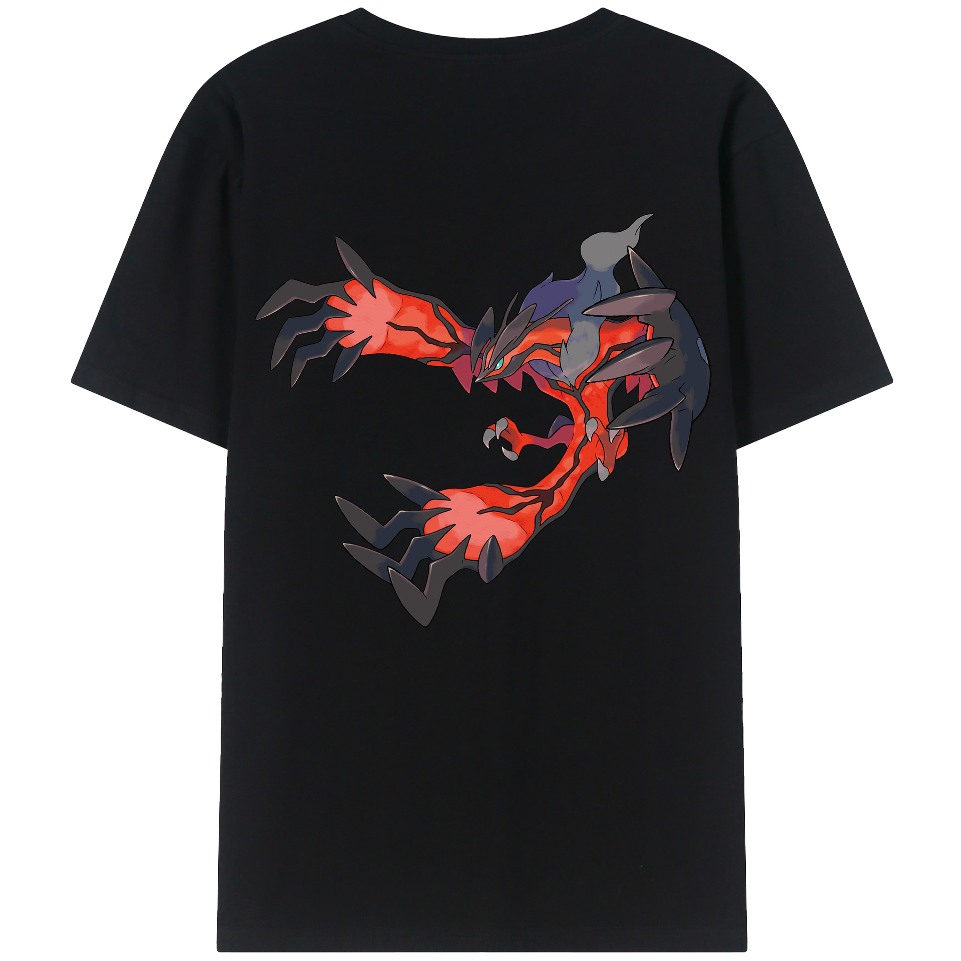（画像用） ポケットモンスター Pokémon 綿100％半袖Tシャツ（背面プリント）