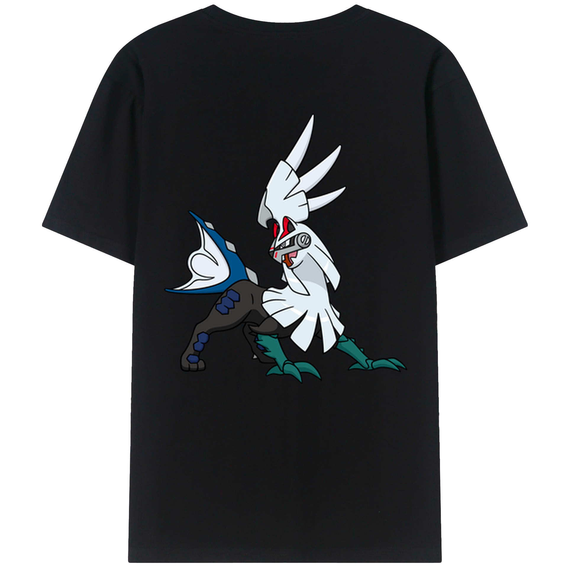 （画像用） ポケットモンスター Pokémon 綿100％半袖Tシャツ（背面プリント）