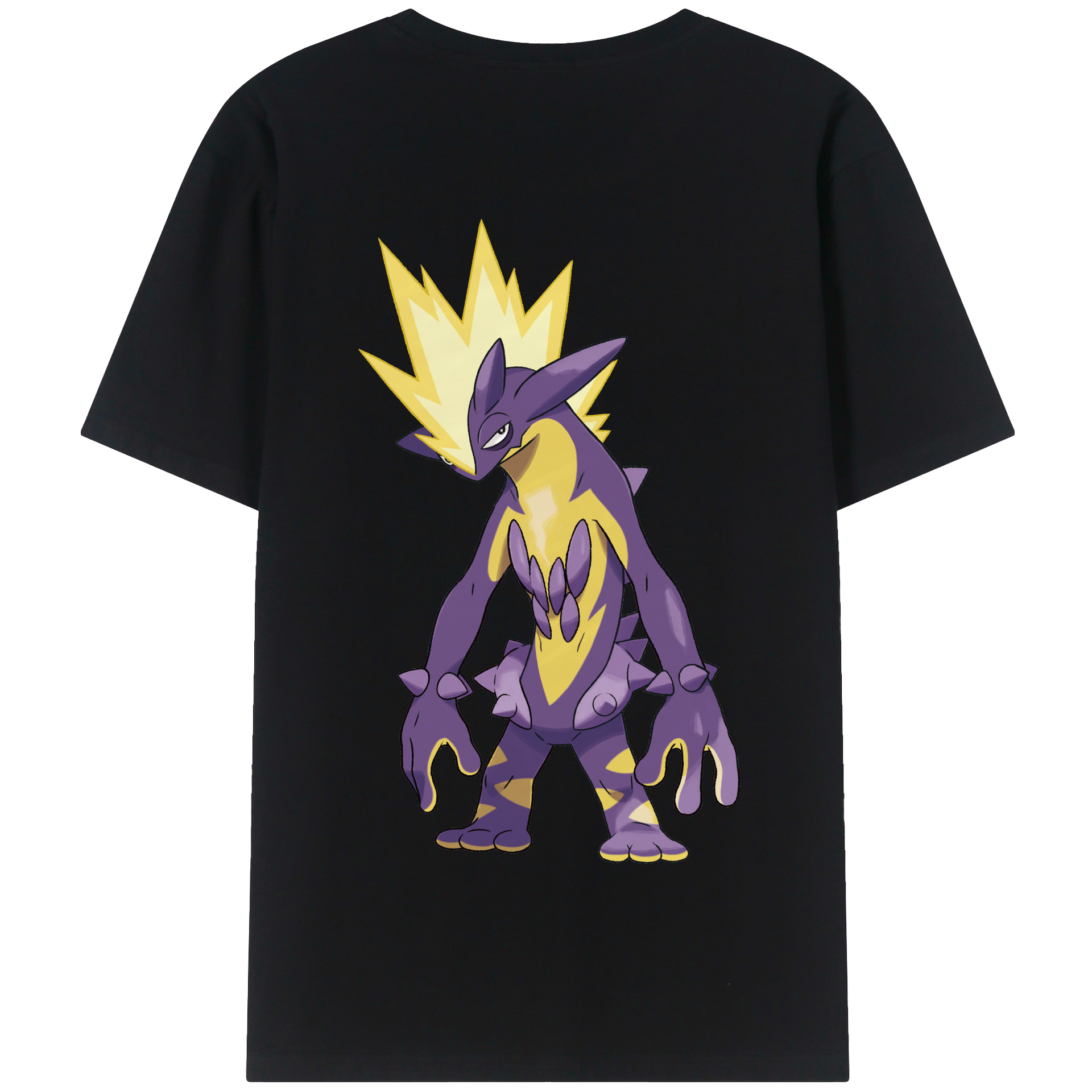 （画像用） ポケットモンスター Pokémon 綿100％半袖Tシャツ（背面プリント）