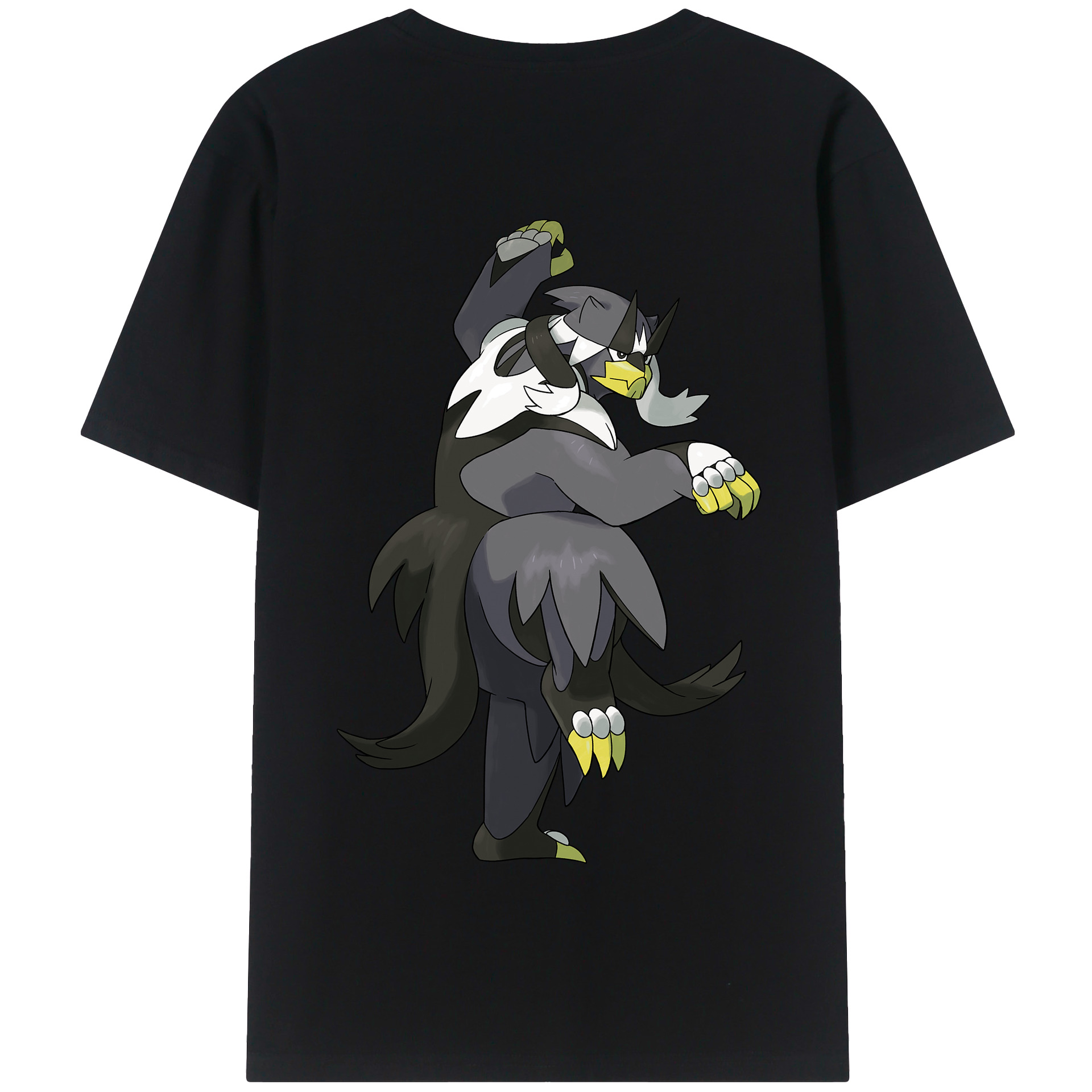 （画像用） ポケットモンスター Pokémon 綿100％半袖Tシャツ（背面プリント）