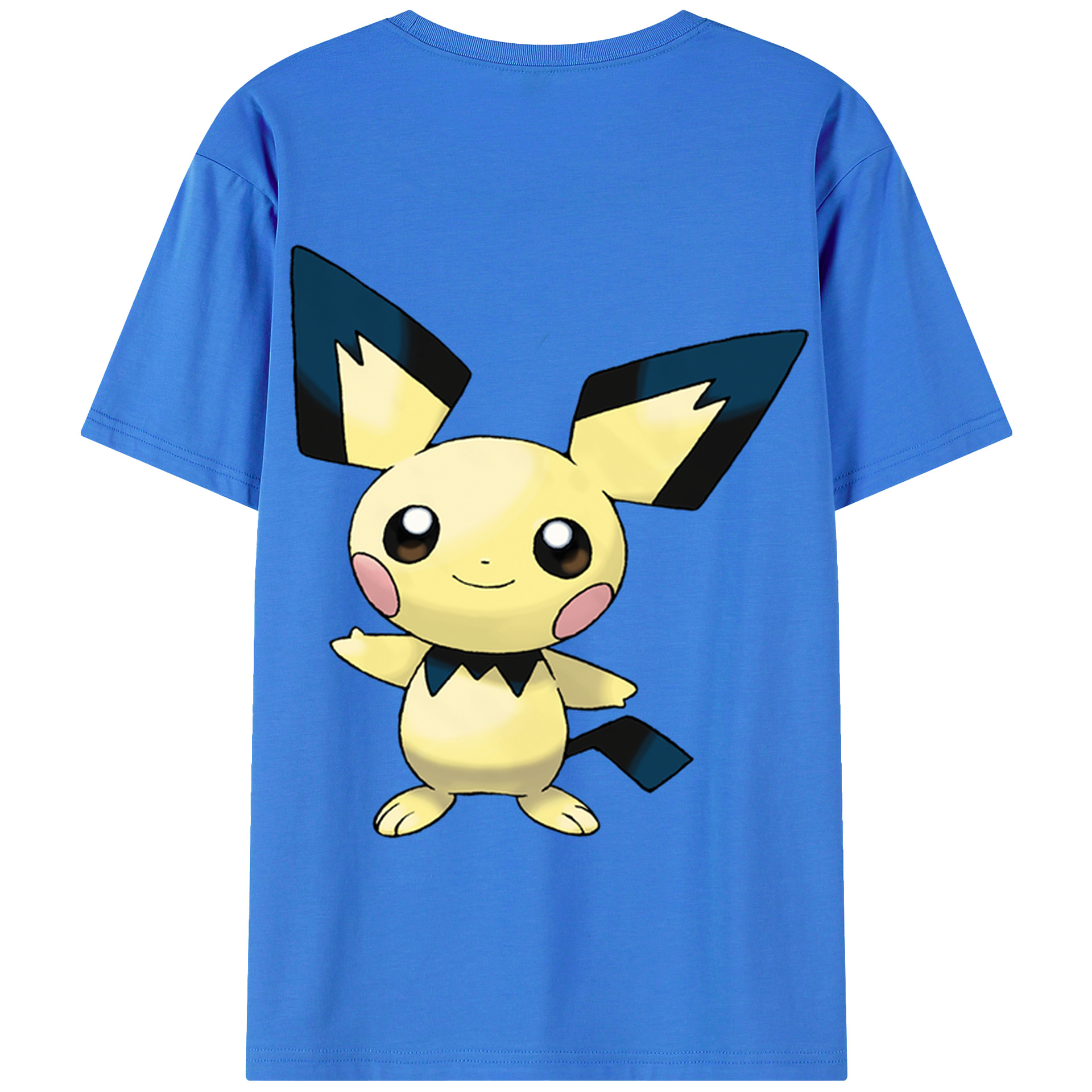 （画像用） ポケットモンスター Pokémon 綿100％半袖Tシャツ（背面プリント）
