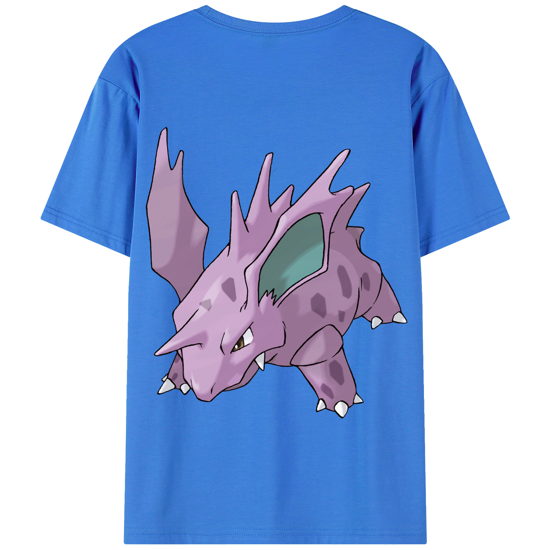（画像用） ポケットモンスター Pokémon 綿100％半袖Tシャツ（背面プリント）