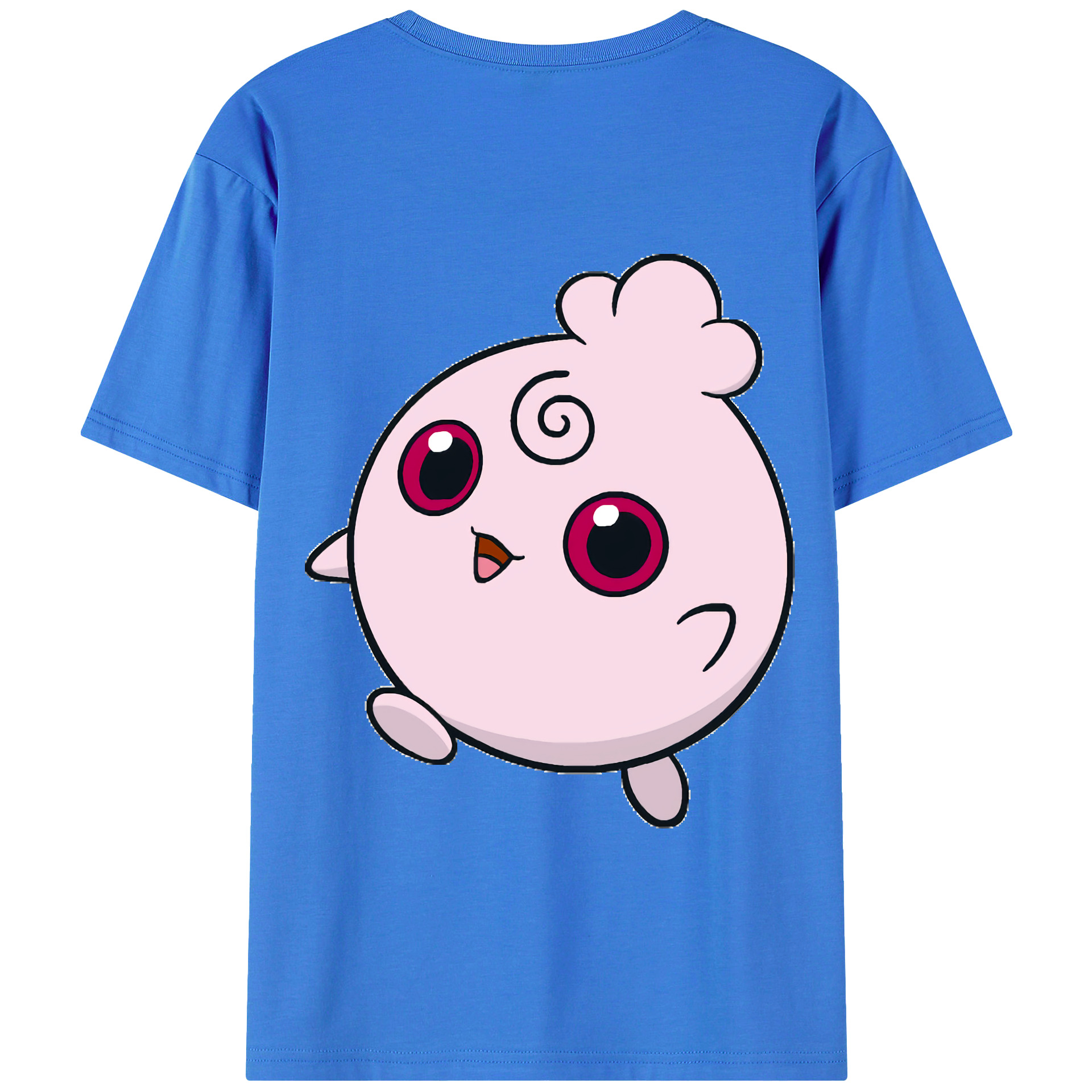 （画像用） ポケットモンスター Pokémon 綿100％半袖Tシャツ（背面プリント）