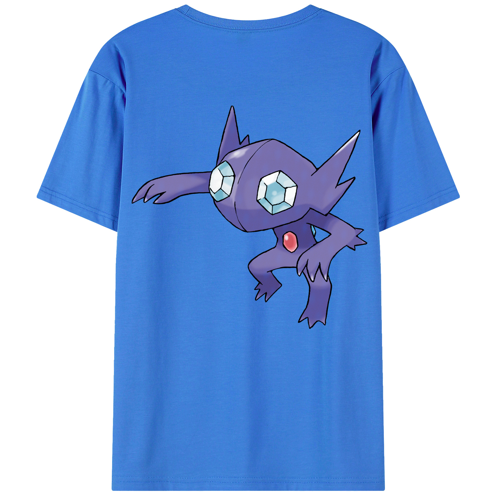 （画像用） ポケットモンスター Pokémon 綿100％半袖Tシャツ（背面プリント）