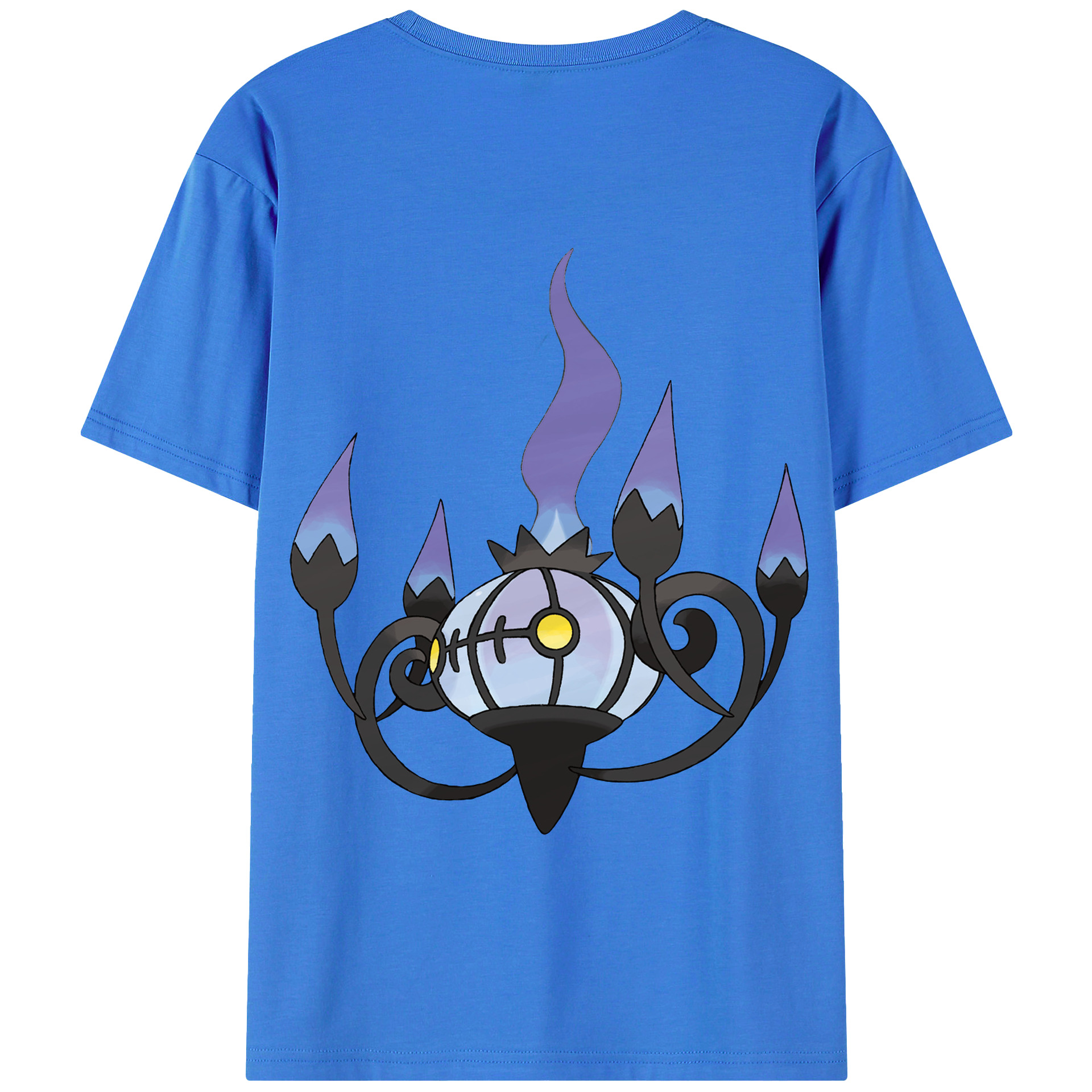 （画像用） ポケットモンスター Pokémon 綿100％半袖Tシャツ（背面プリント）