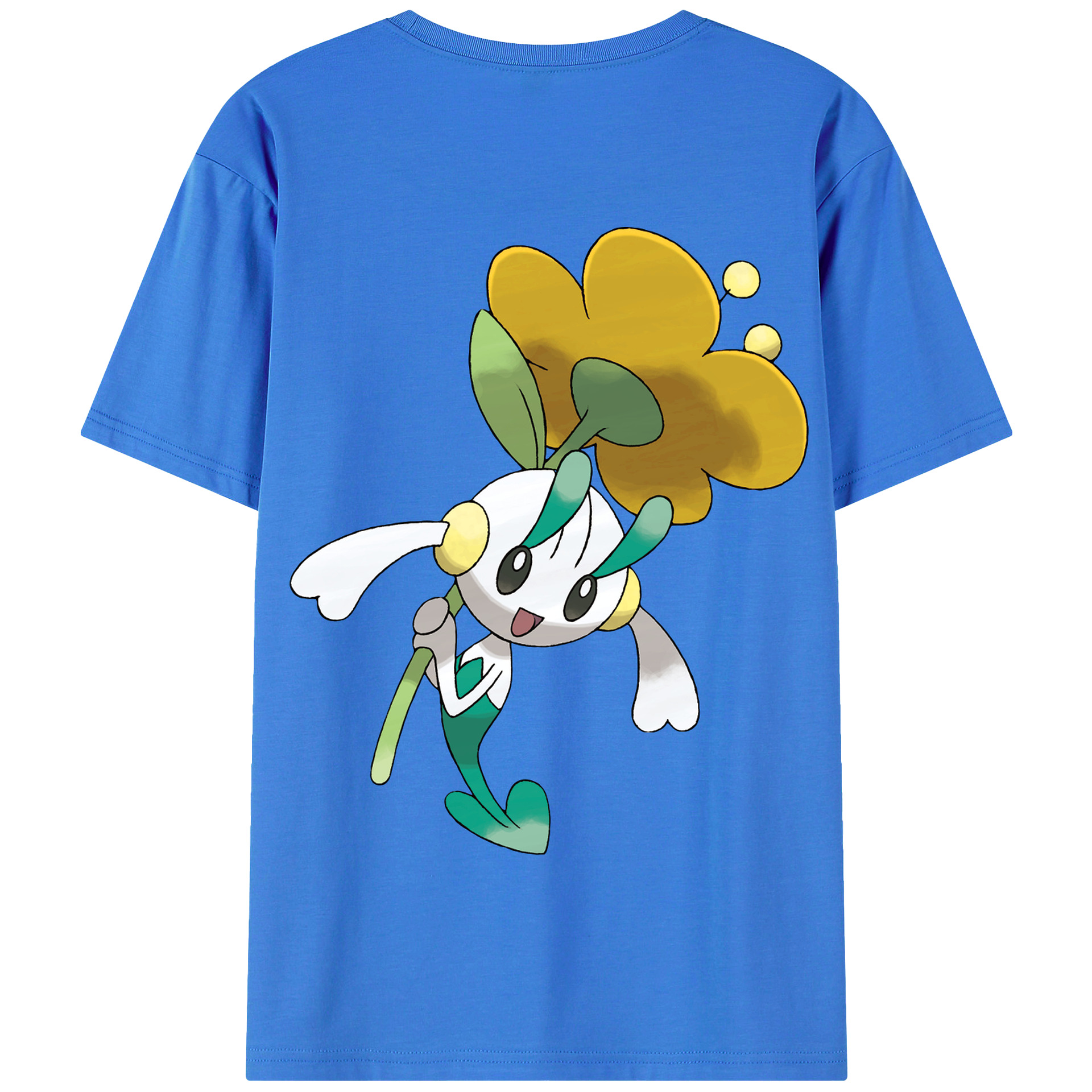 （画像用） ポケットモンスター Pokémon 綿100％半袖Tシャツ（背面プリント）