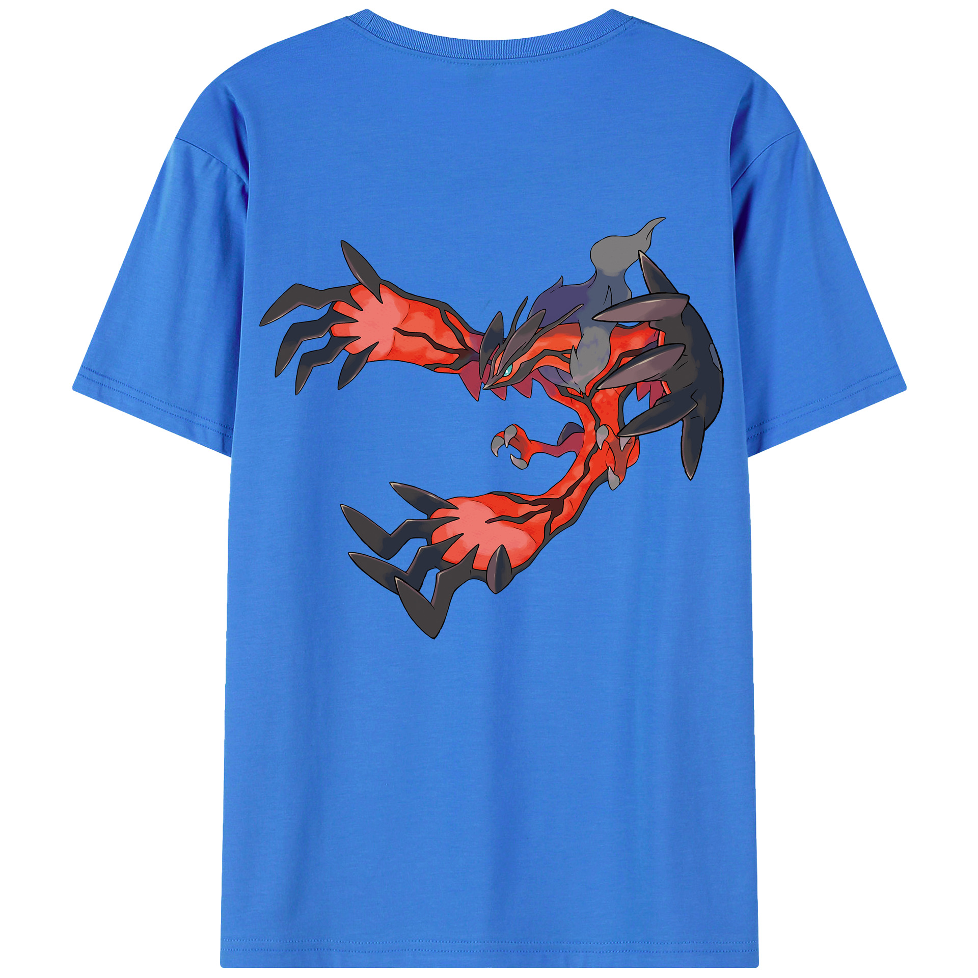 （画像用） ポケットモンスター Pokémon 綿100％半袖Tシャツ（背面プリント）