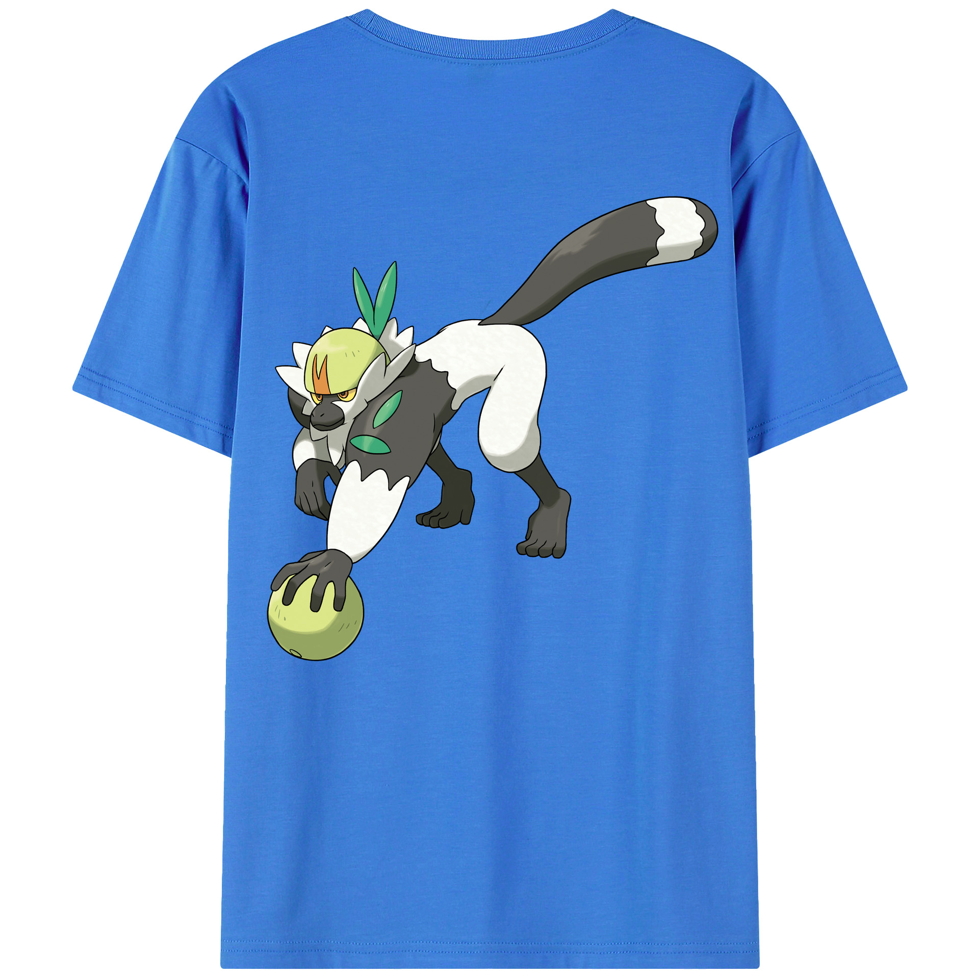 （画像用） ポケットモンスター Pokémon 綿100％半袖Tシャツ（背面プリント）
