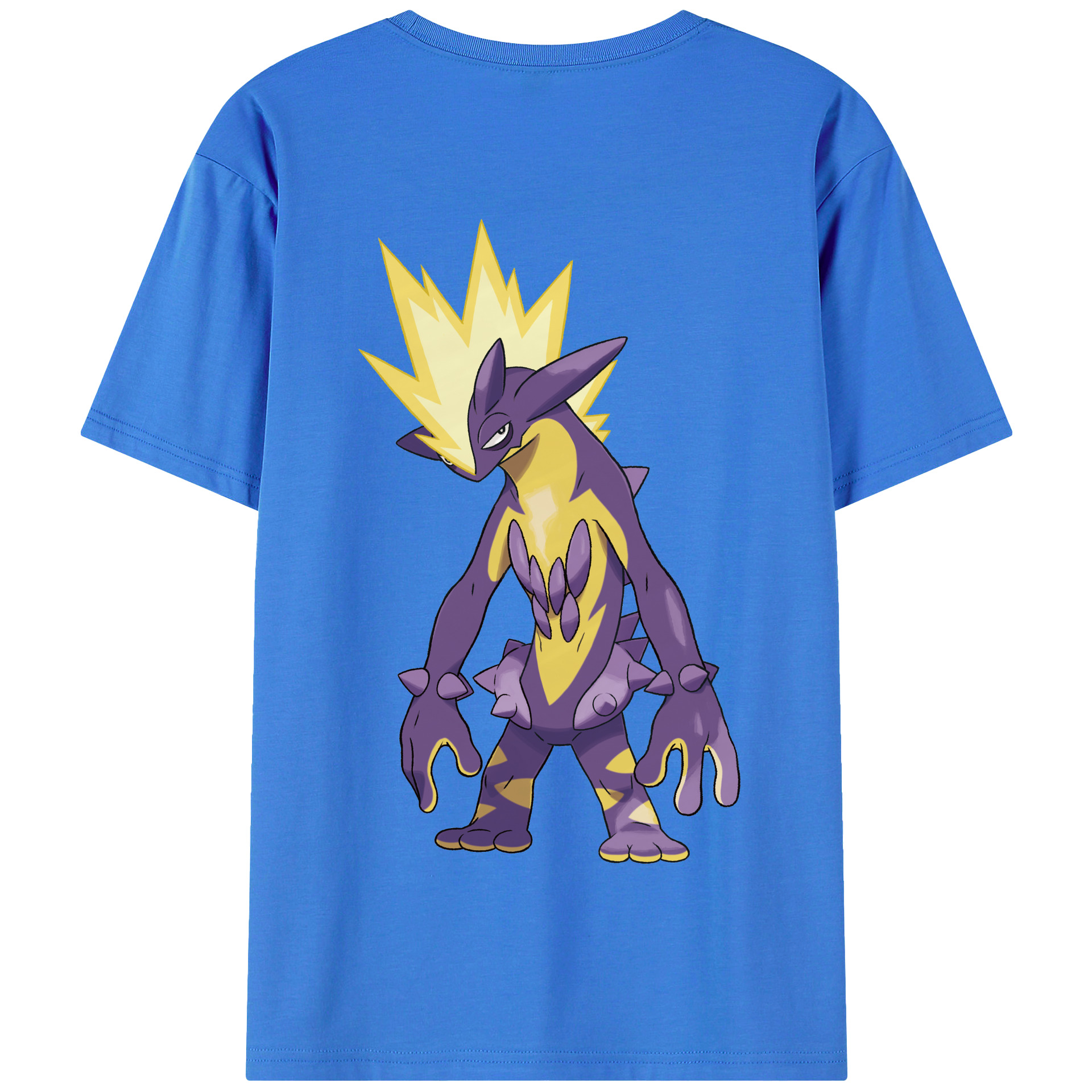 （画像用） ポケットモンスター Pokémon 綿100％半袖Tシャツ（背面プリント）