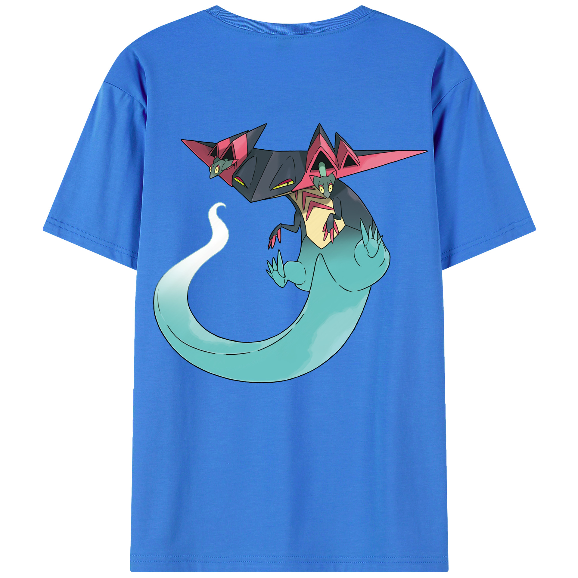 （画像用） ポケットモンスター Pokémon 綿100％半袖Tシャツ（背面プリント）