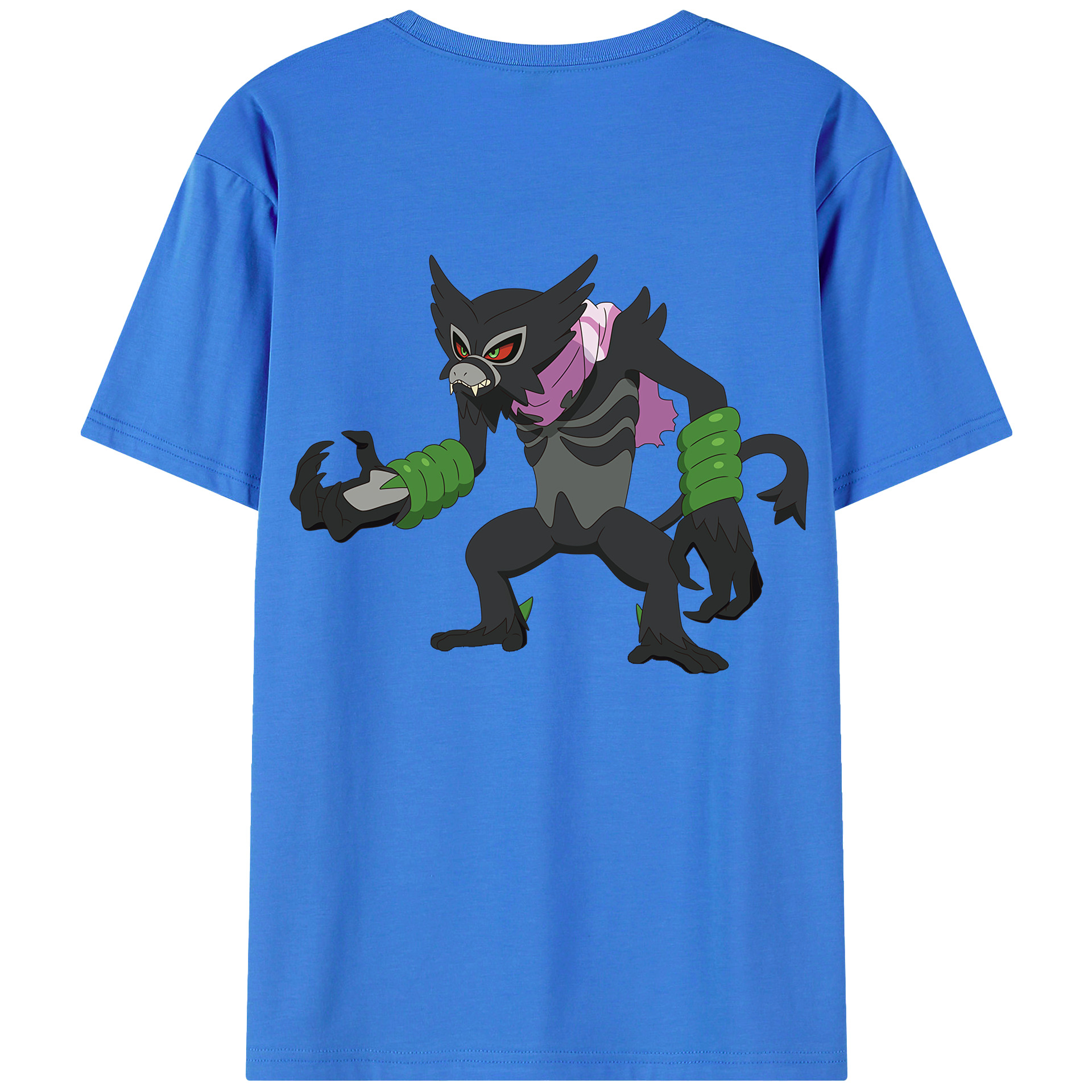 （画像用） ポケットモンスター Pokémon 綿100％半袖Tシャツ（背面プリント）