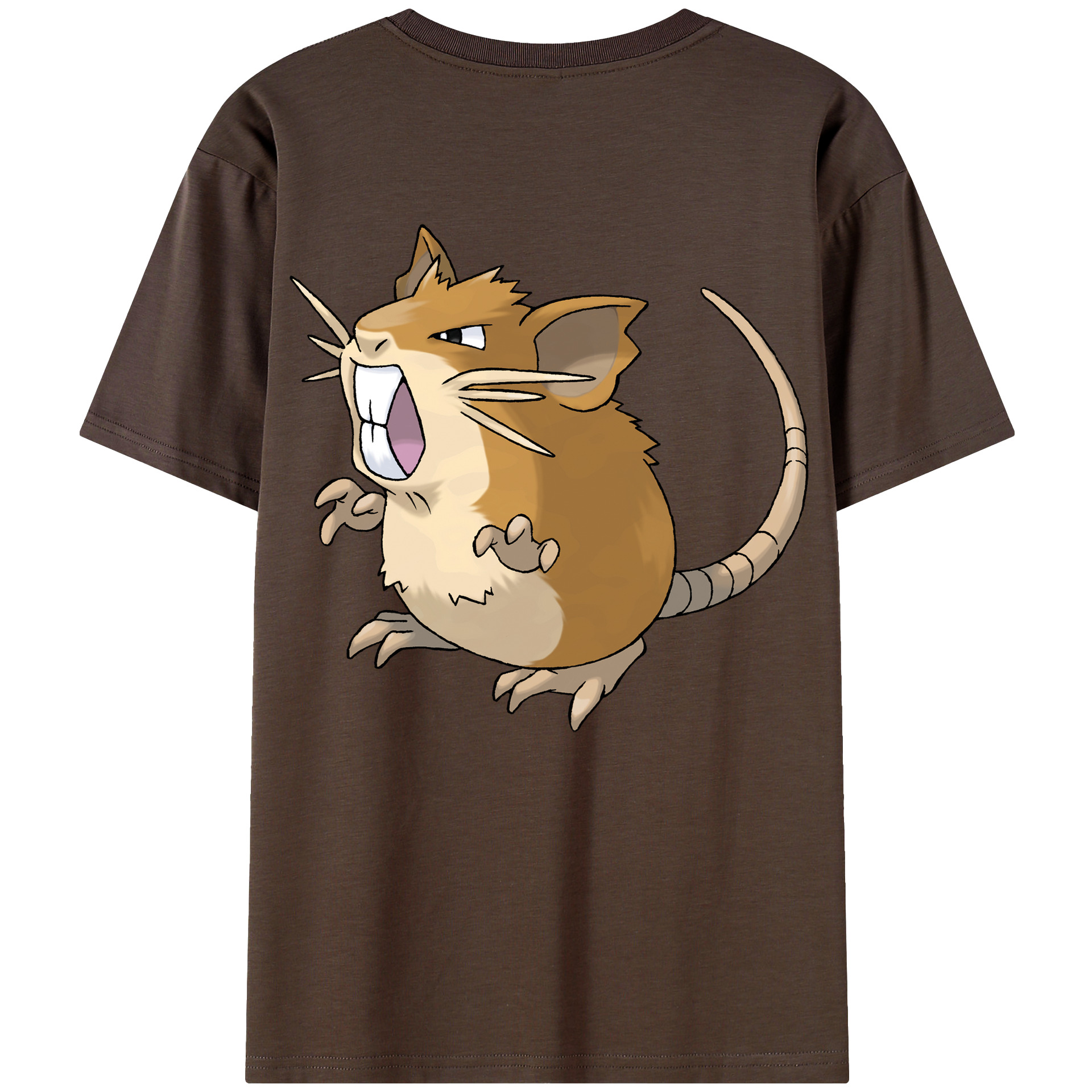 （画像用） ポケットモンスター Pokémon 綿100％半袖Tシャツ（背面プリント）
