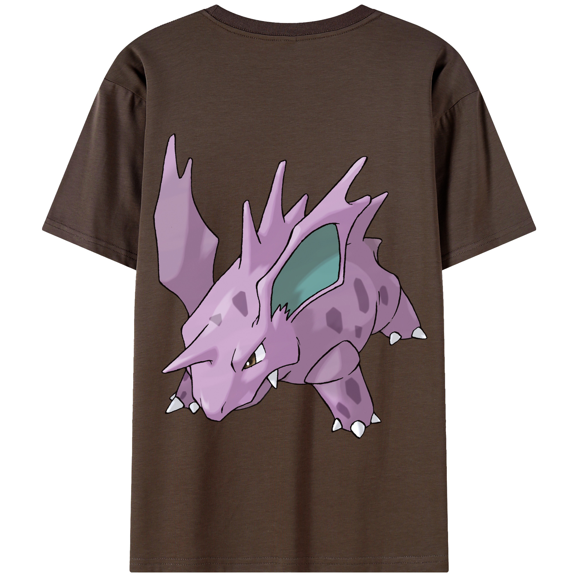 （画像用） ポケットモンスター Pokémon 綿100％半袖Tシャツ（背面プリント）