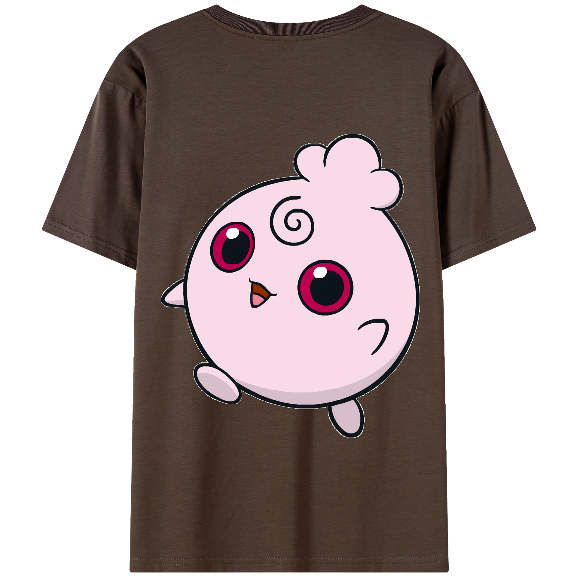 （画像用） ポケットモンスター Pokémon 綿100％半袖Tシャツ（背面プリント）