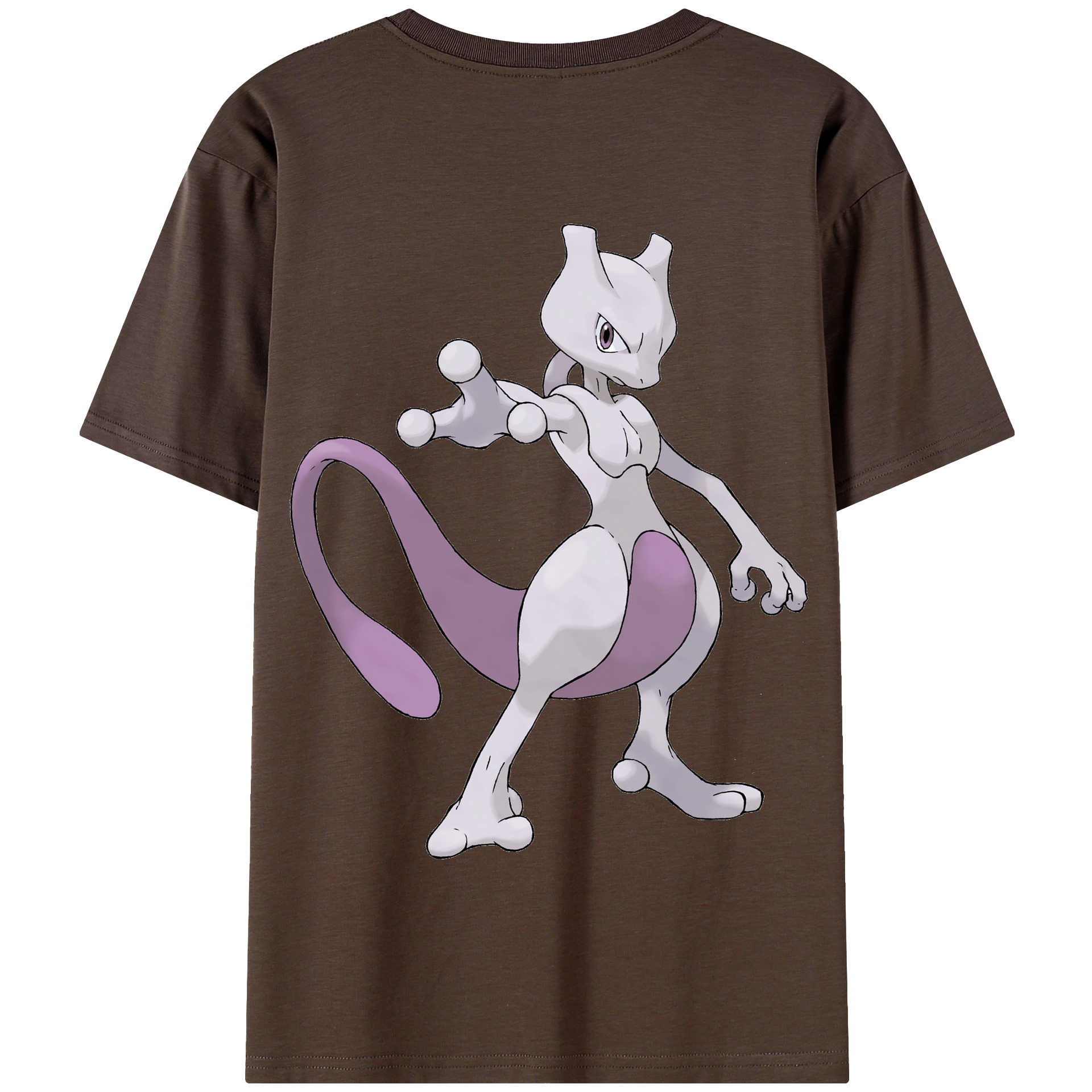 （画像用） ポケットモンスター Pokémon 綿100％半袖Tシャツ（背面プリント）