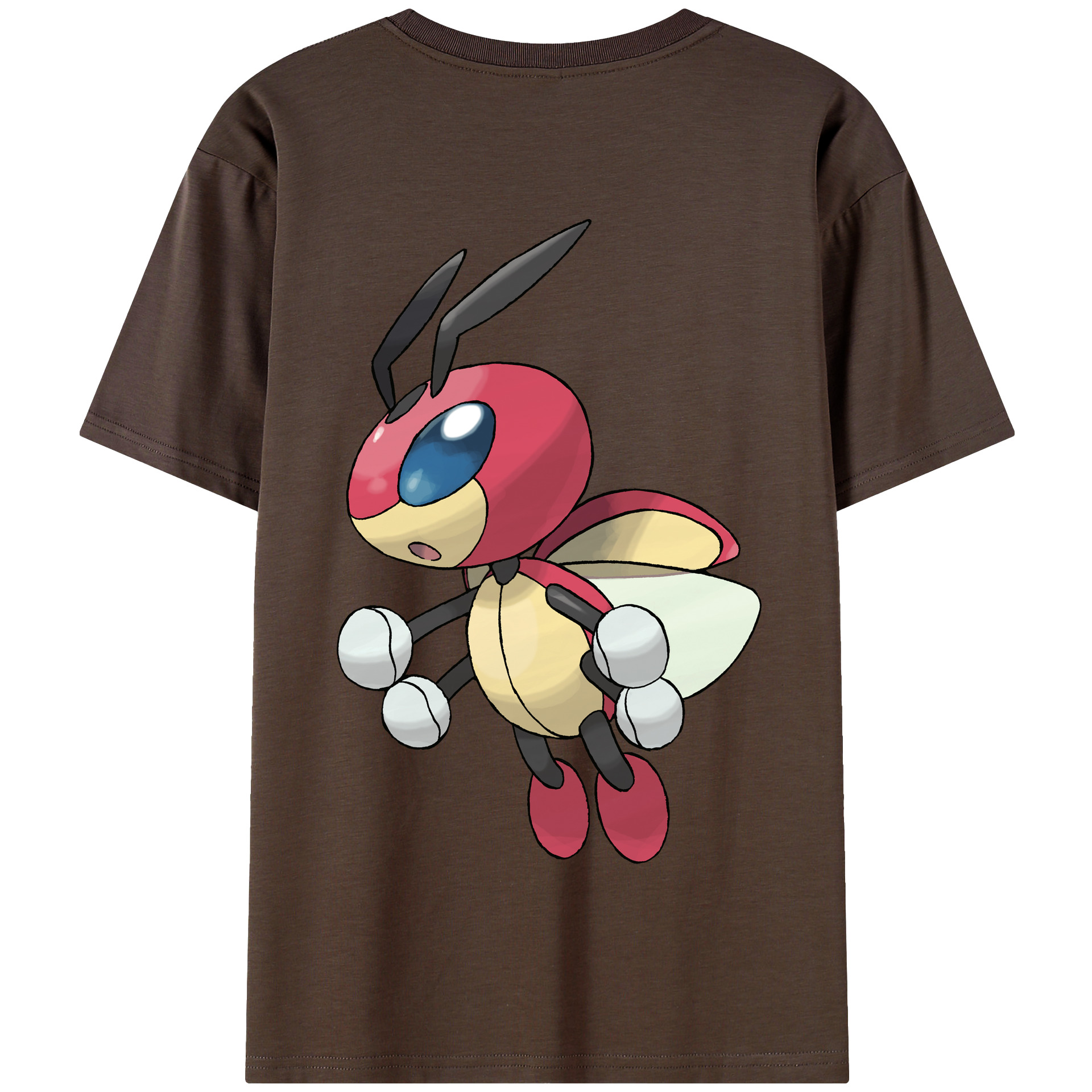 （画像用） ポケットモンスター Pokémon 綿100％半袖Tシャツ（背面プリント）