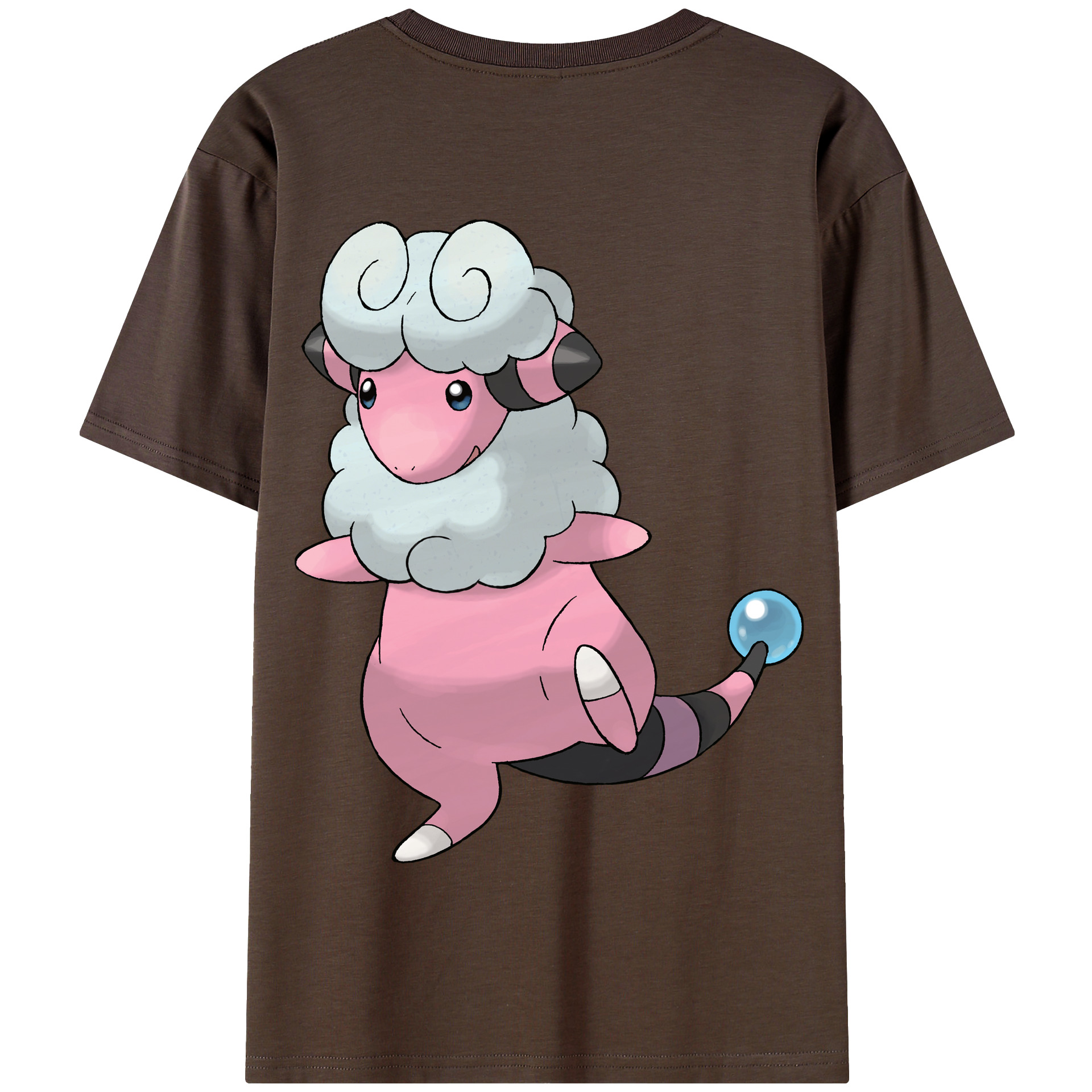 （画像用） ポケットモンスター Pokémon 綿100％半袖Tシャツ（背面プリント）