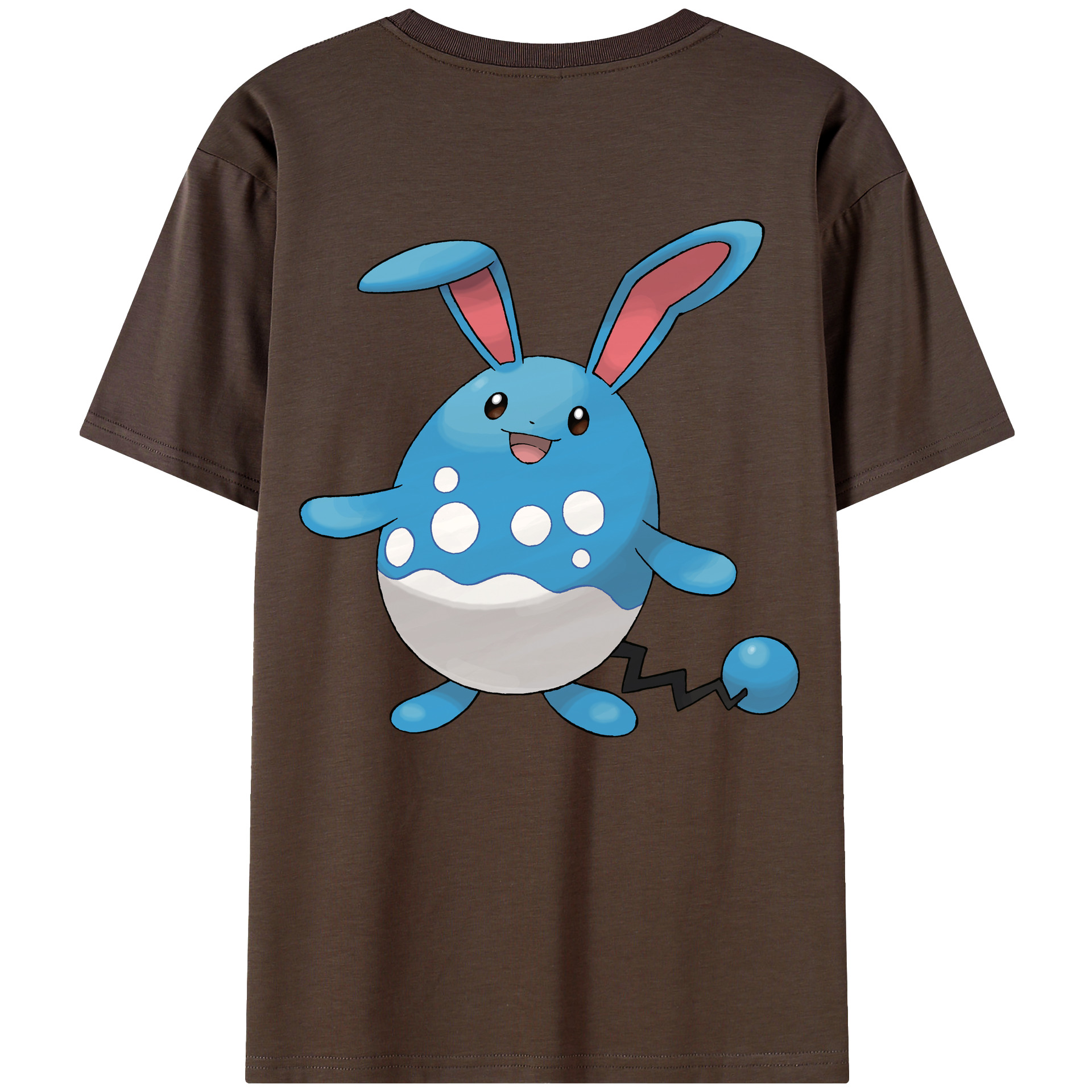 （画像用） ポケットモンスター Pokémon 綿100％半袖Tシャツ（背面プリント）