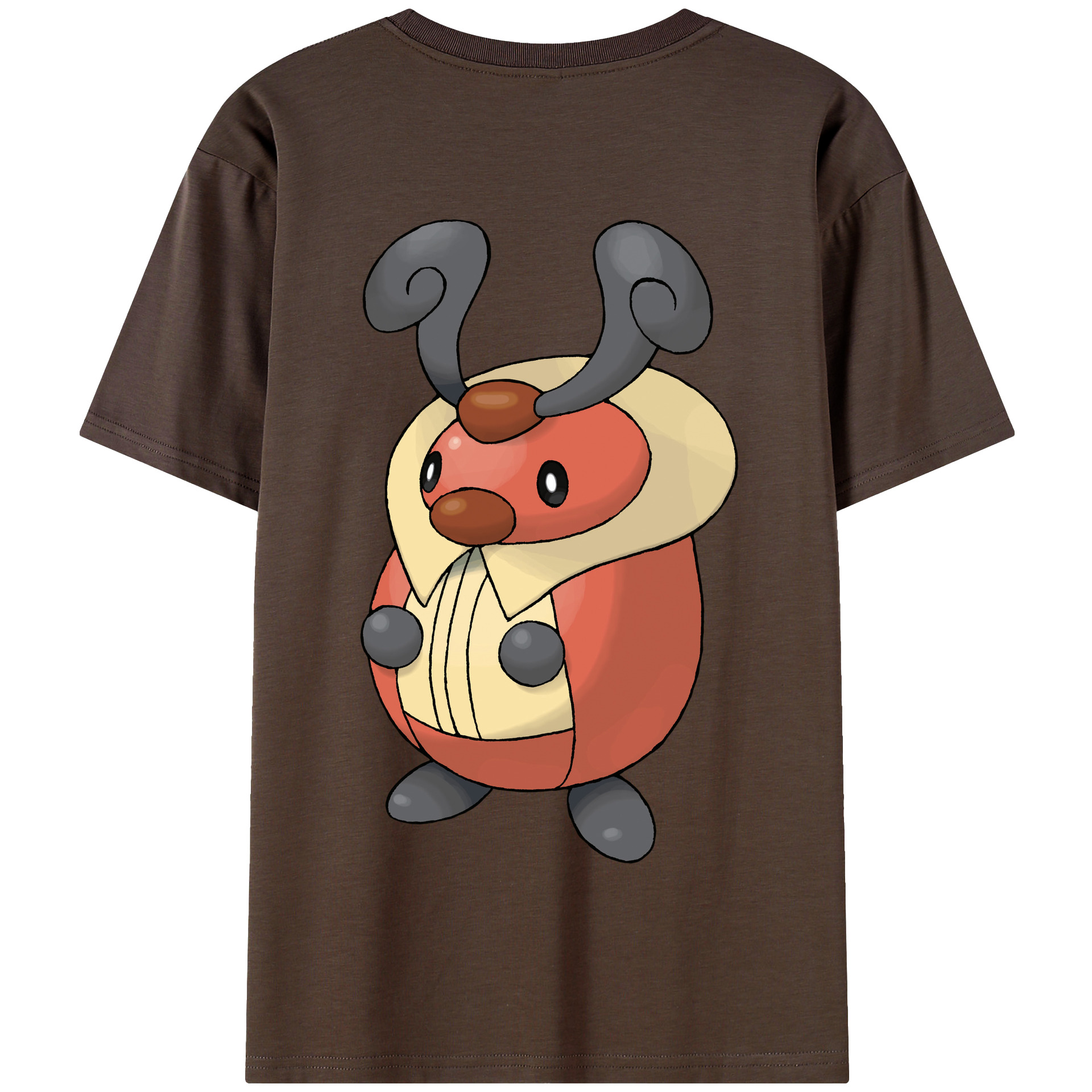 （画像用） ポケットモンスター Pokémon 綿100％半袖Tシャツ（背面プリント）