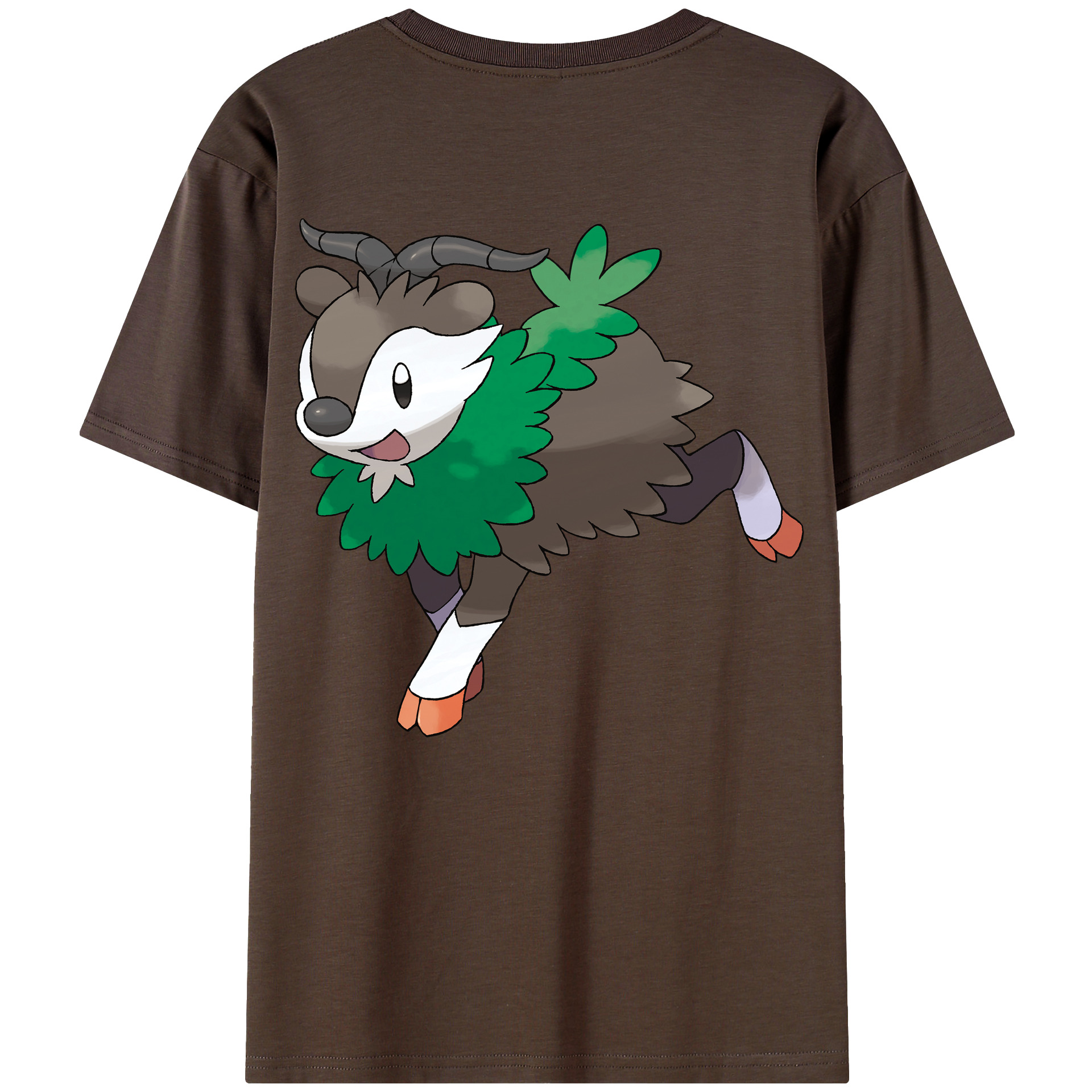 （画像用） ポケットモンスター Pokémon 綿100％半袖Tシャツ（背面プリント）