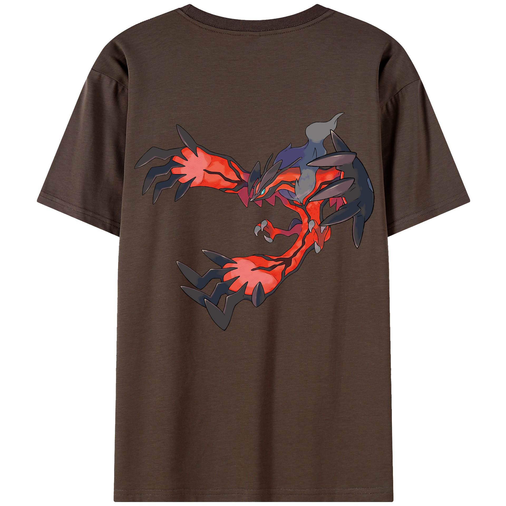 （画像用） ポケットモンスター Pokémon 綿100％半袖Tシャツ（背面プリント）