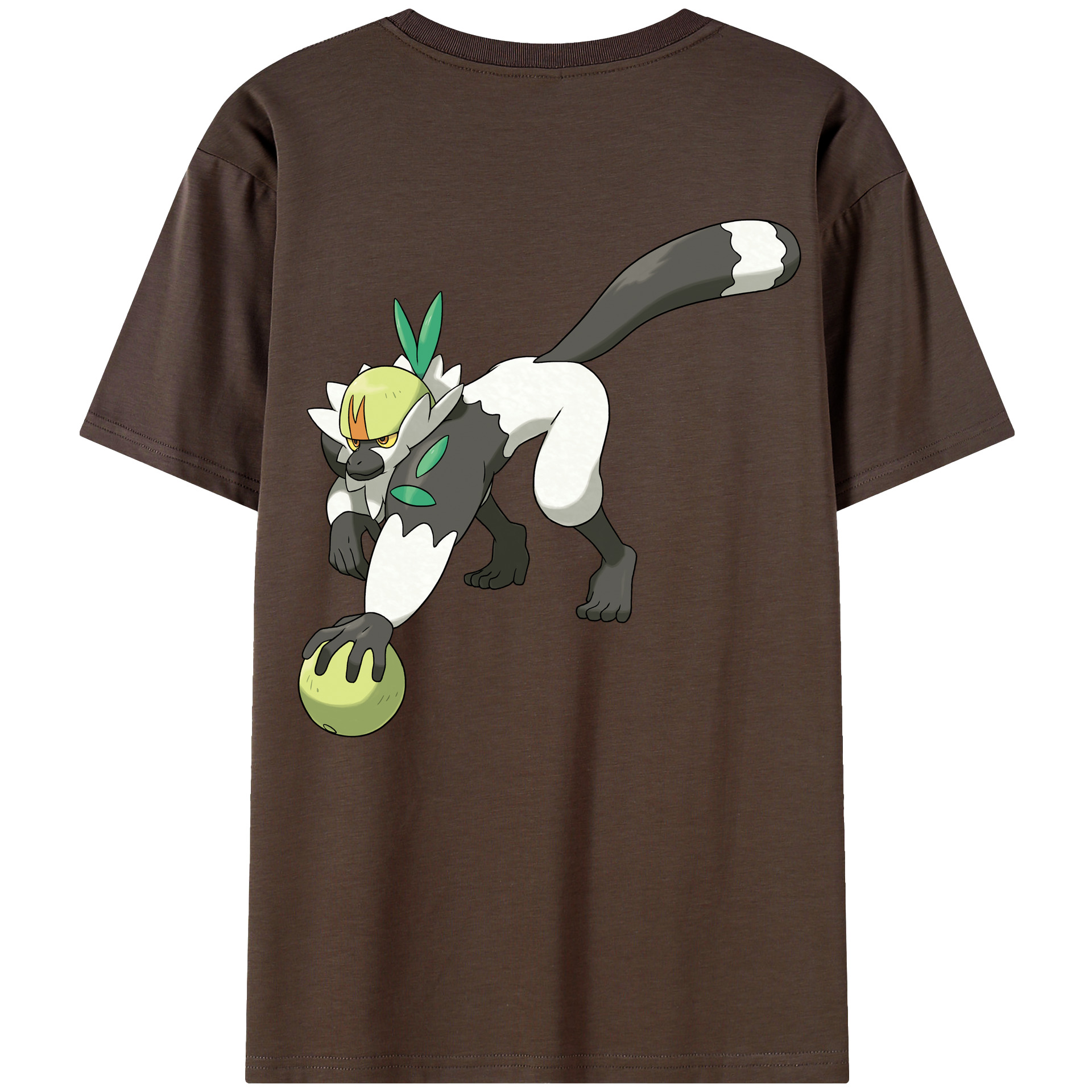 （画像用） ポケットモンスター Pokémon 綿100％半袖Tシャツ（背面プリント）