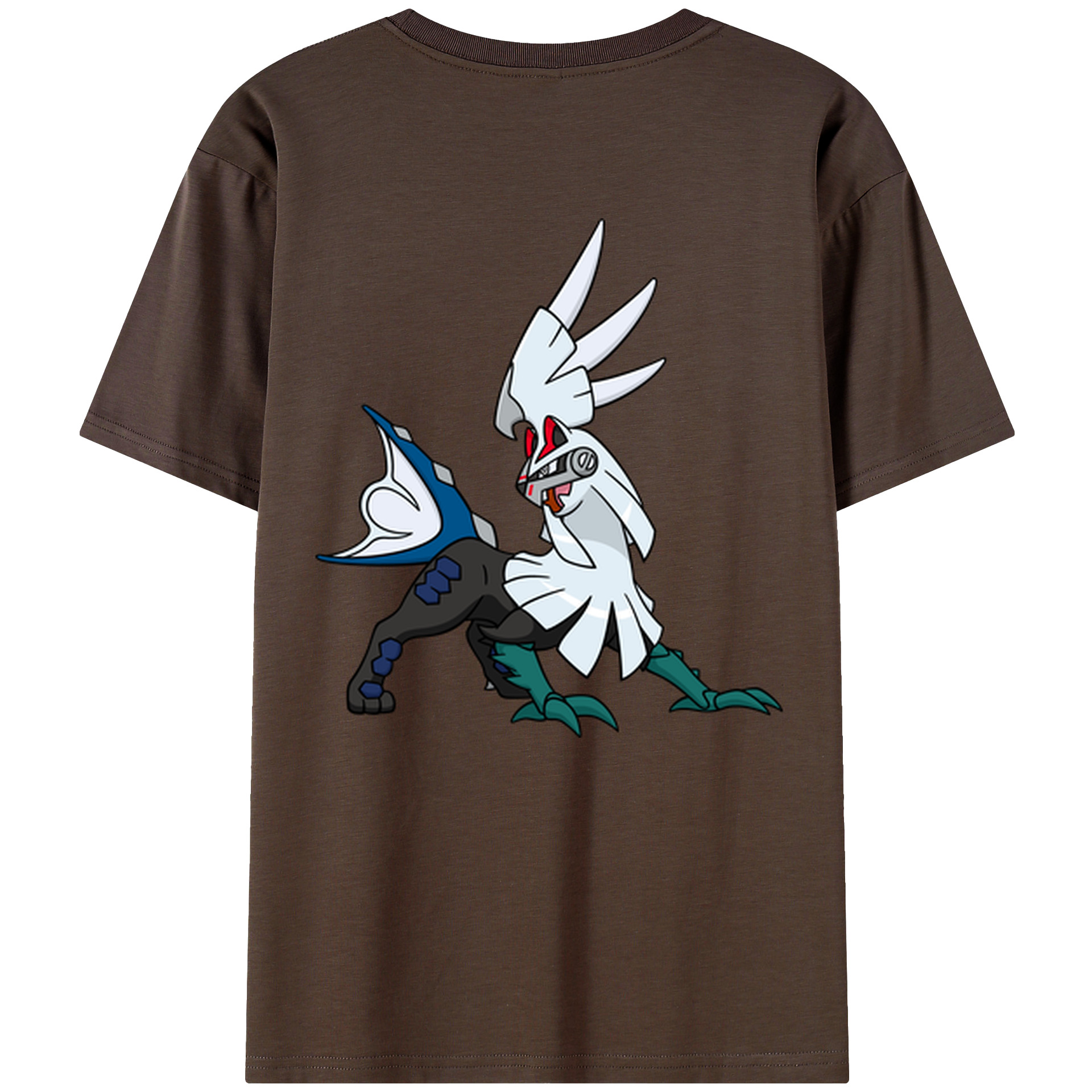 （画像用） ポケットモンスター Pokémon 綿100％半袖Tシャツ（背面プリント）
