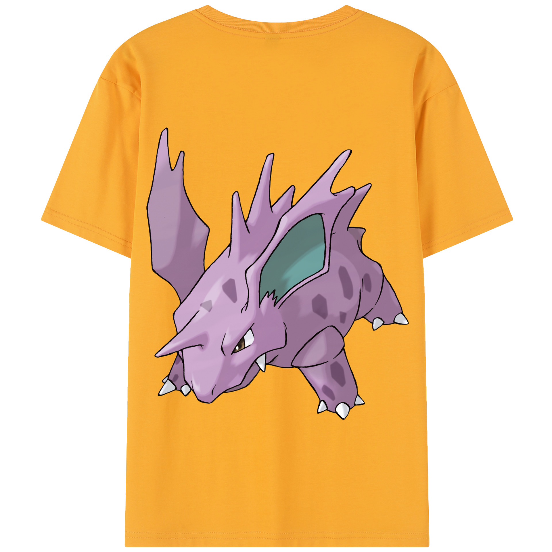 （画像用） ポケットモンスター Pokémon 綿100％半袖Tシャツ（背面プリント）