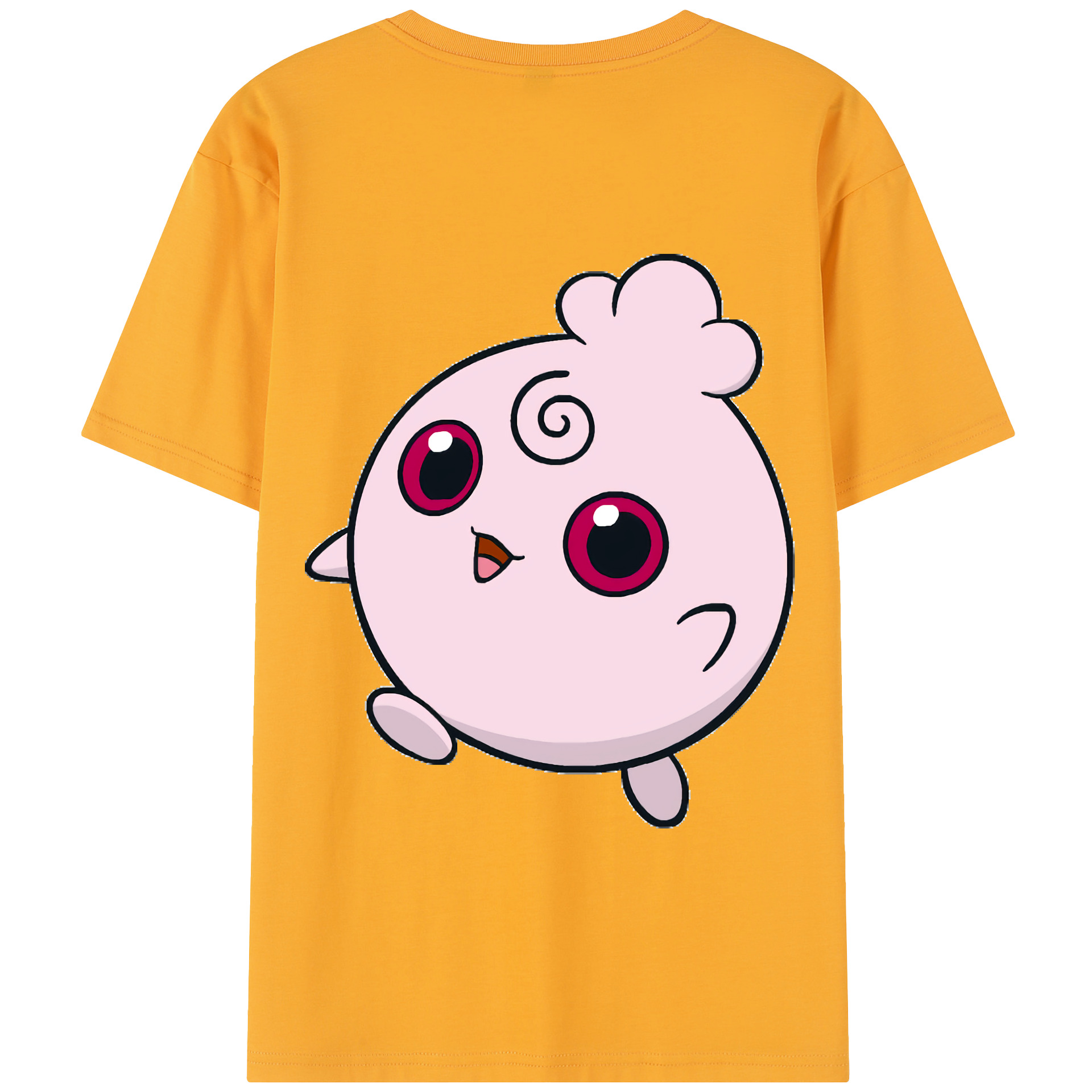 （画像用） ポケットモンスター Pokémon 綿100％半袖Tシャツ（背面プリント）