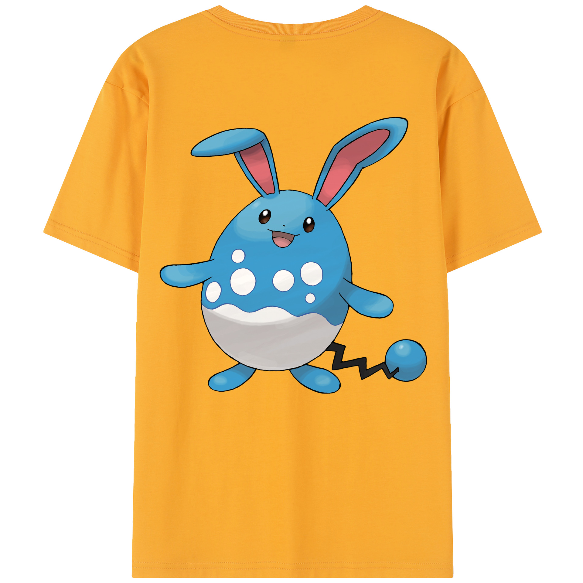 （画像用） ポケットモンスター Pokémon 綿100％半袖Tシャツ（背面プリント）