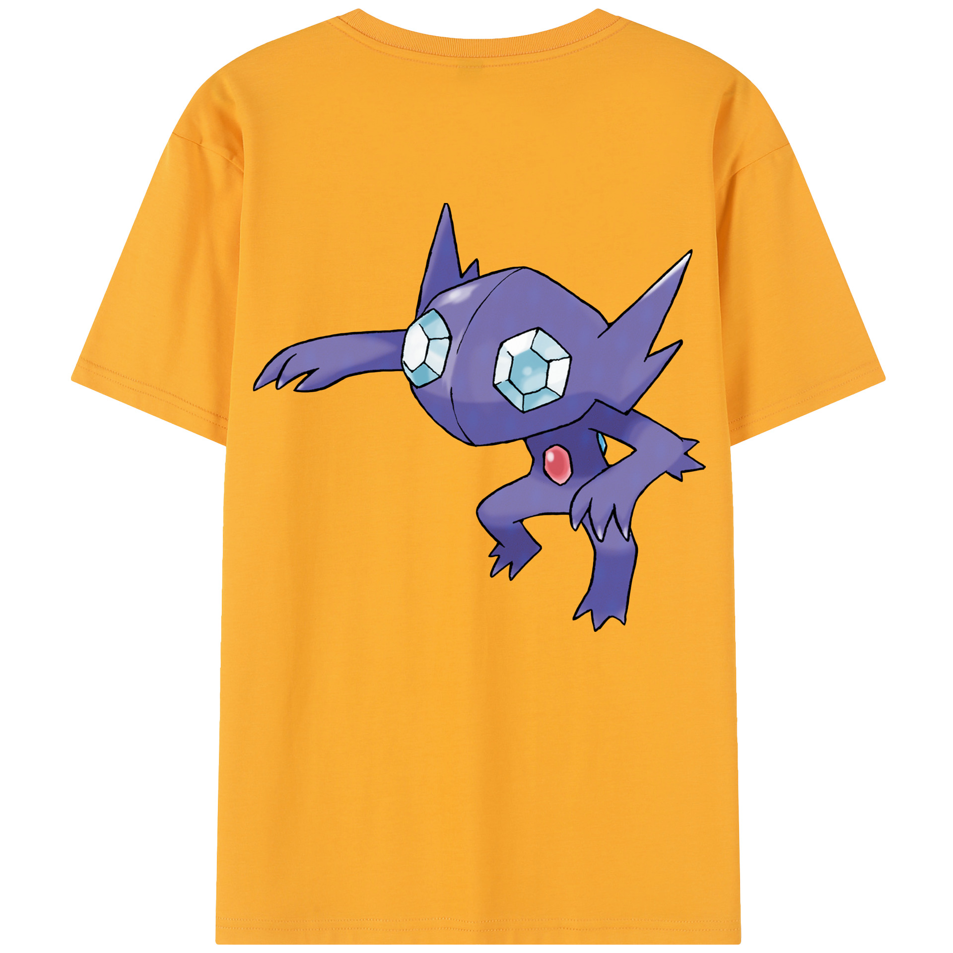 （画像用） ポケットモンスター Pokémon 綿100％半袖Tシャツ（背面プリント）