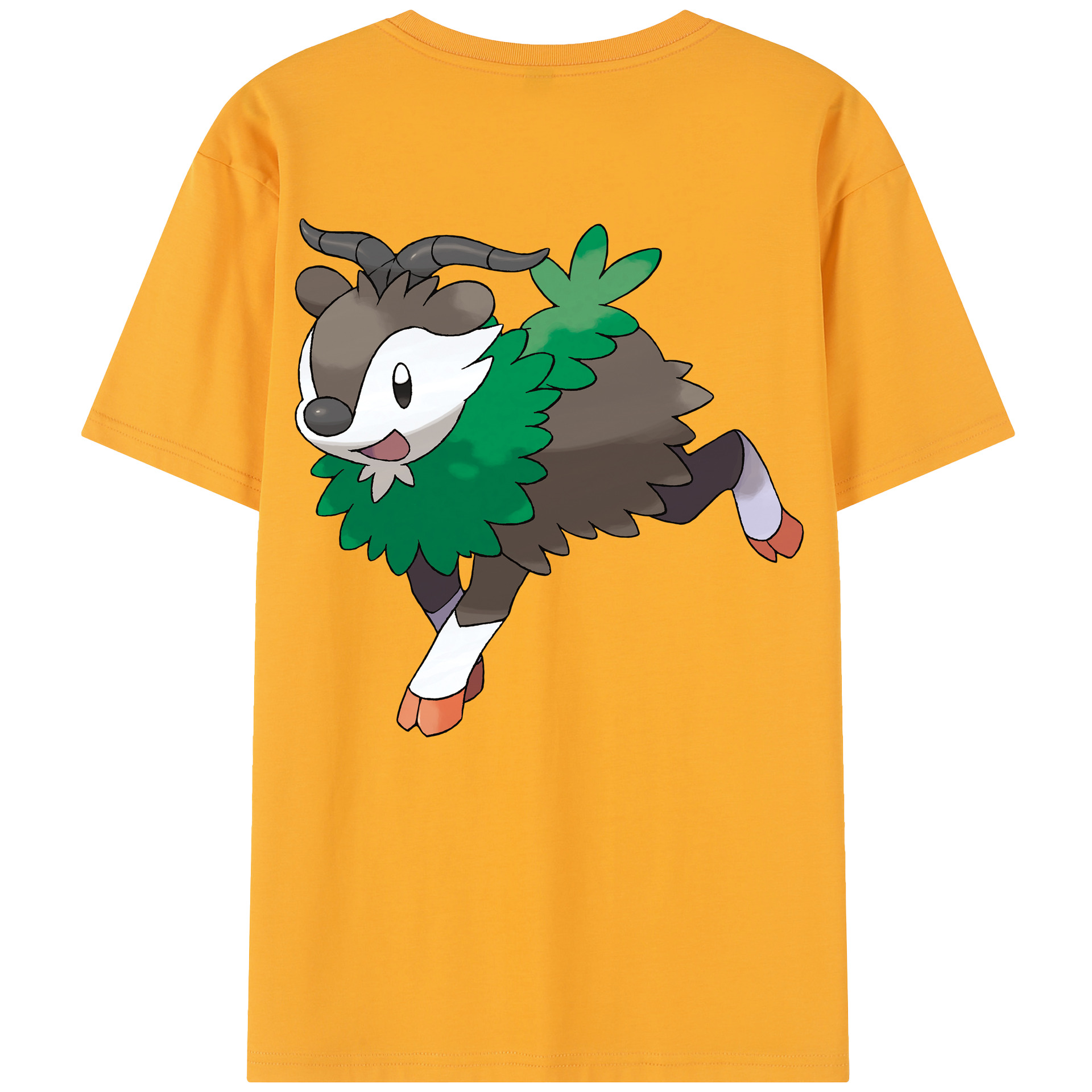（画像用） ポケットモンスター Pokémon 綿100％半袖Tシャツ（背面プリント）