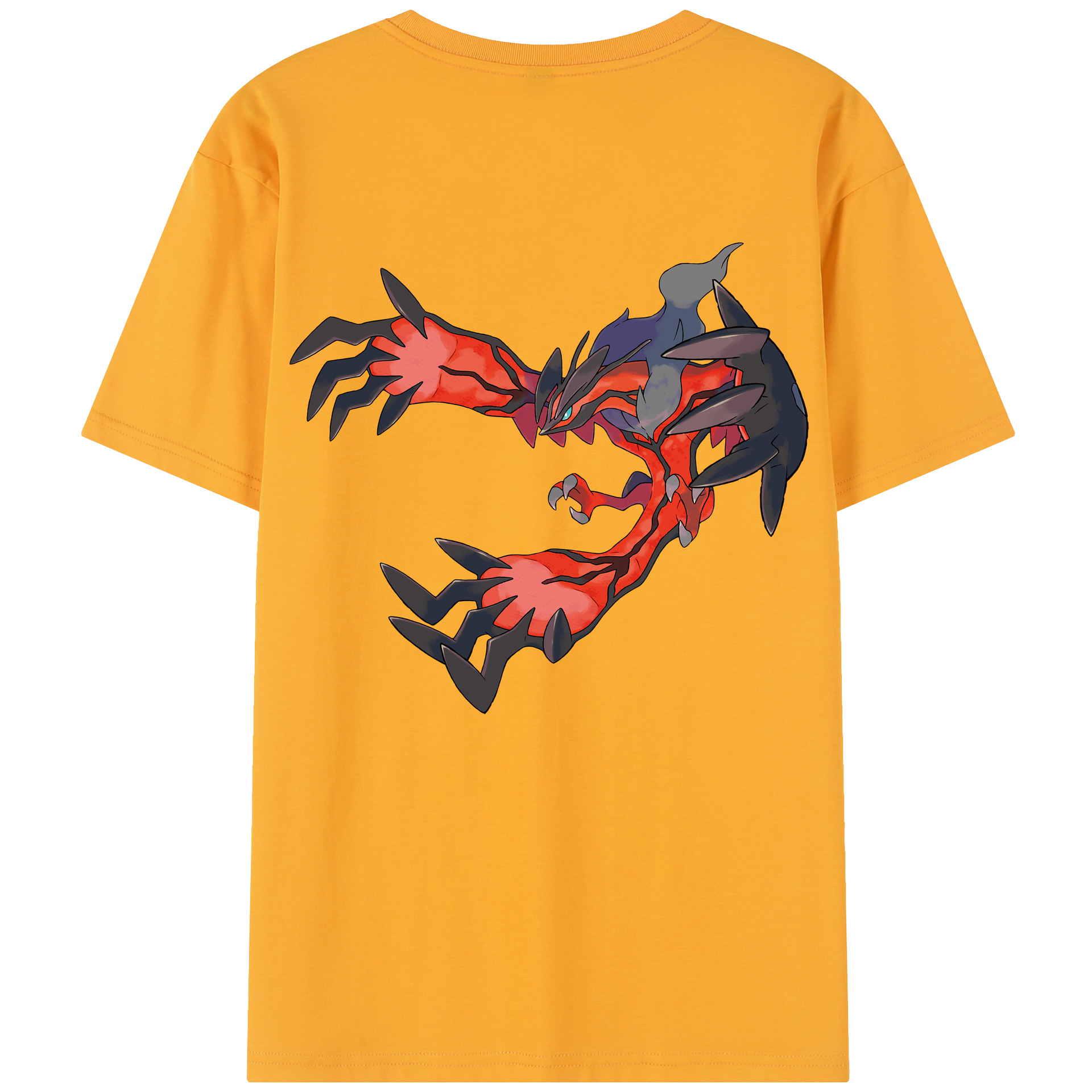 （画像用） ポケットモンスター Pokémon 綿100％半袖Tシャツ（背面プリント）