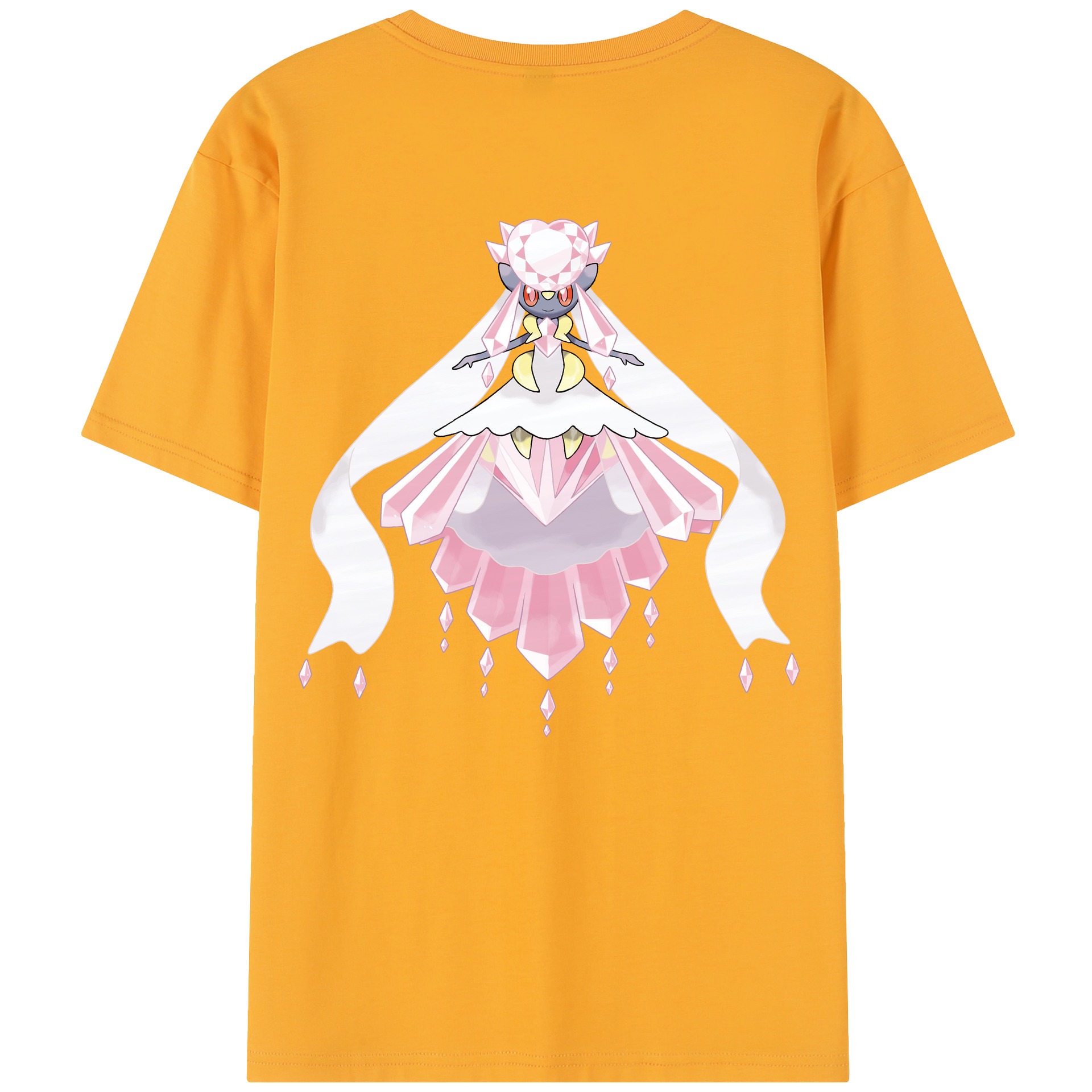 （画像用） ポケットモンスター Pokémon 綿100％半袖Tシャツ（背面プリント）