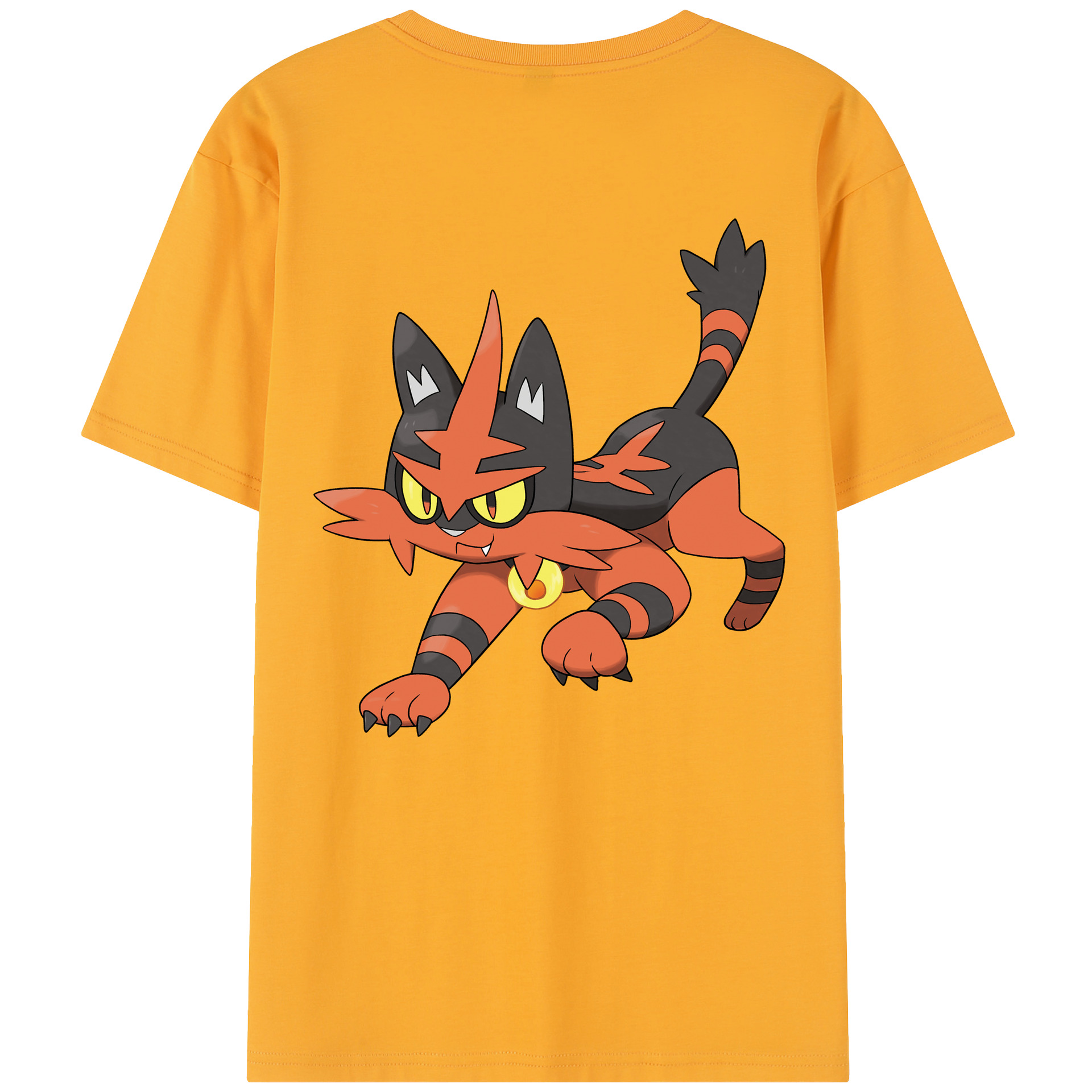 （画像用） ポケットモンスター Pokémon 綿100％半袖Tシャツ（背面プリント）