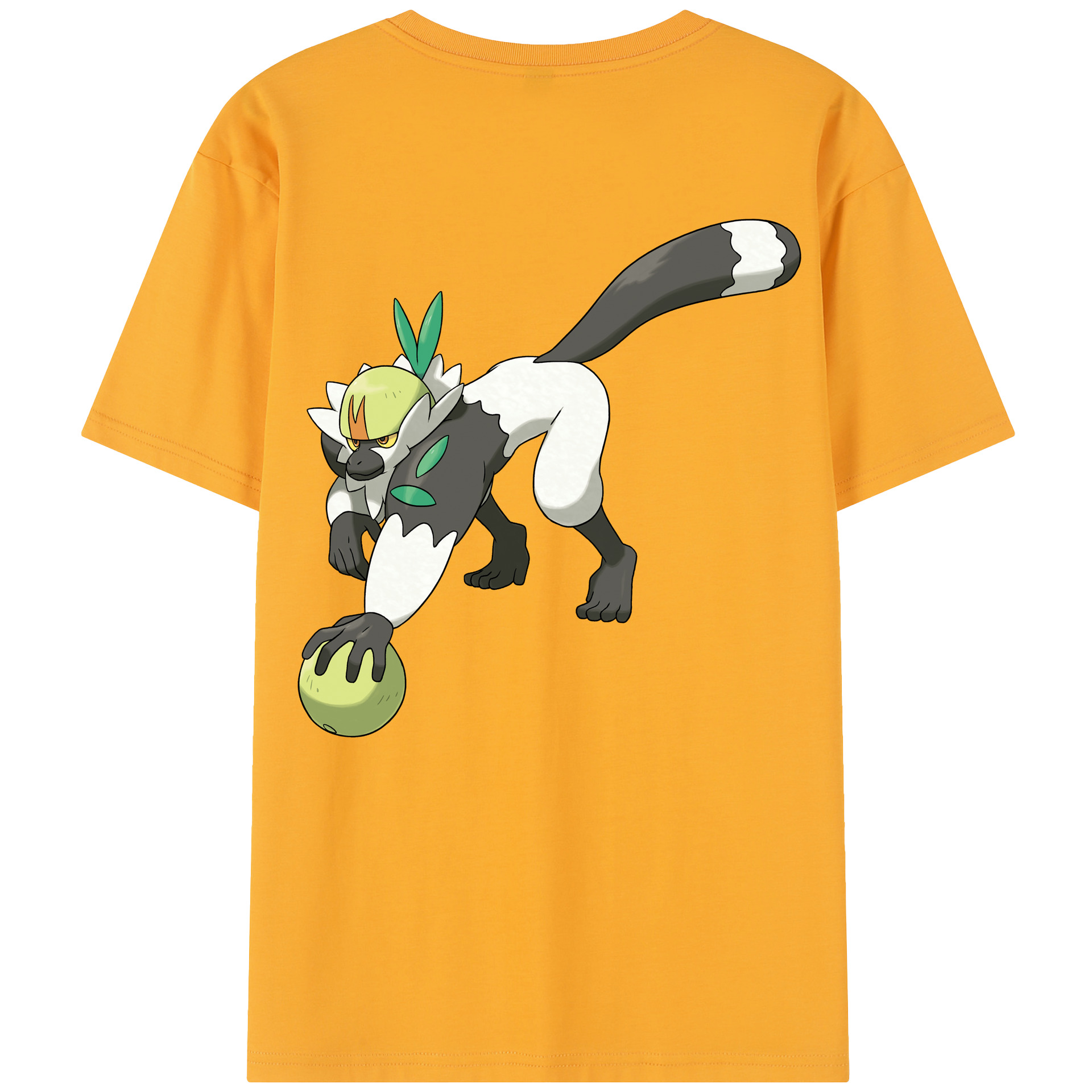 （画像用） ポケットモンスター Pokémon 綿100％半袖Tシャツ（背面プリント）