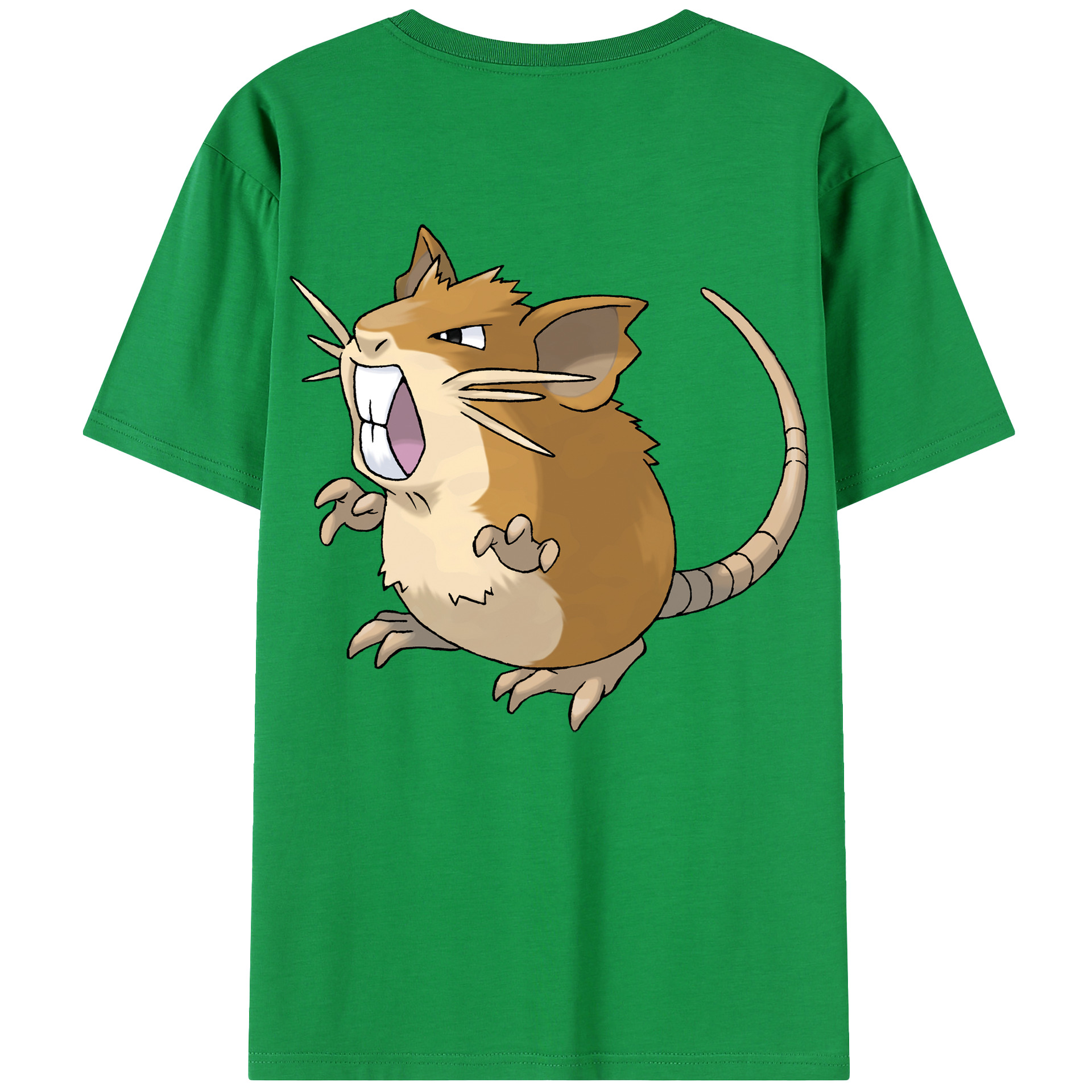（画像用） ポケットモンスター Pokémon 綿100％半袖Tシャツ（背面プリント）