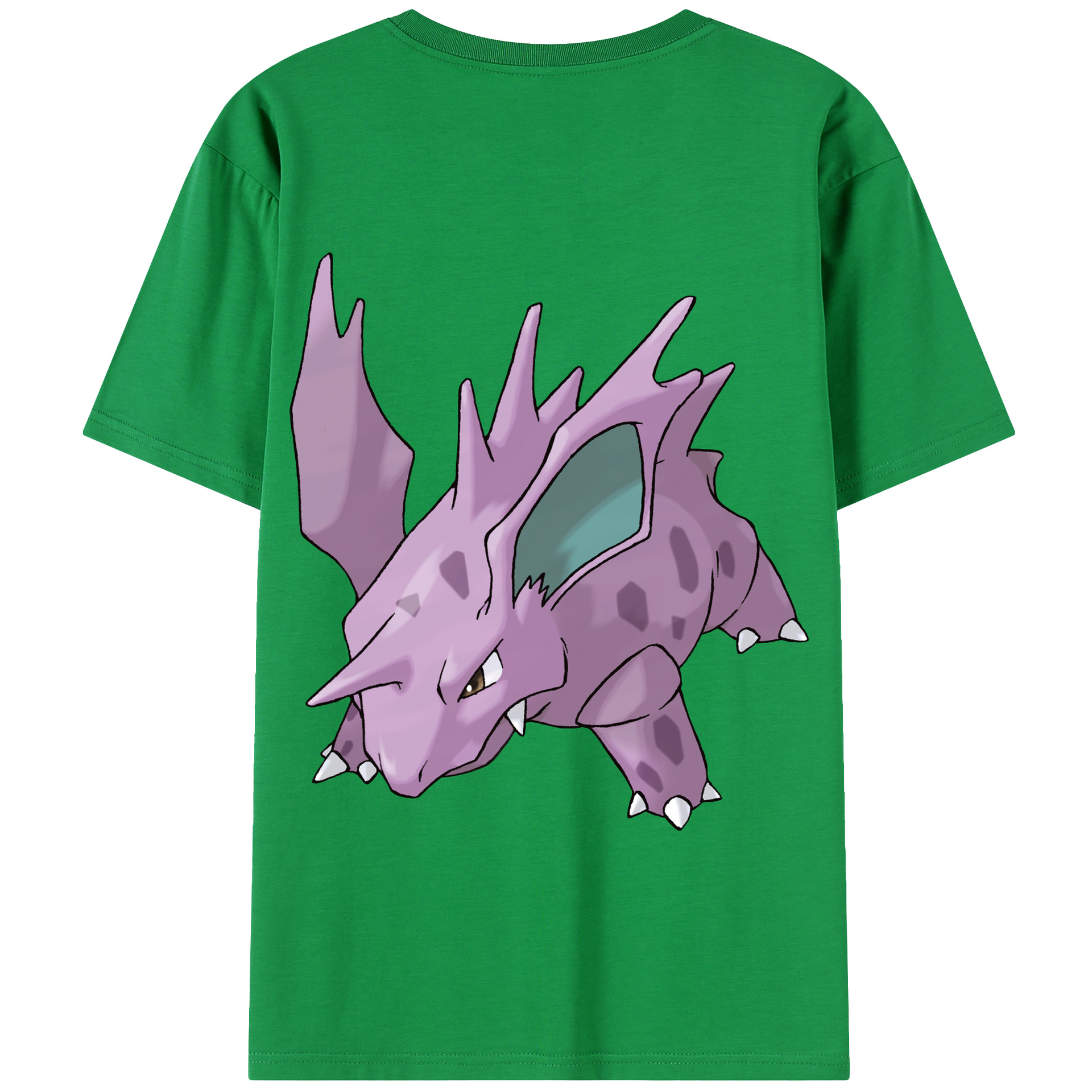 （画像用） ポケットモンスター Pokémon 綿100％半袖Tシャツ（背面プリント）