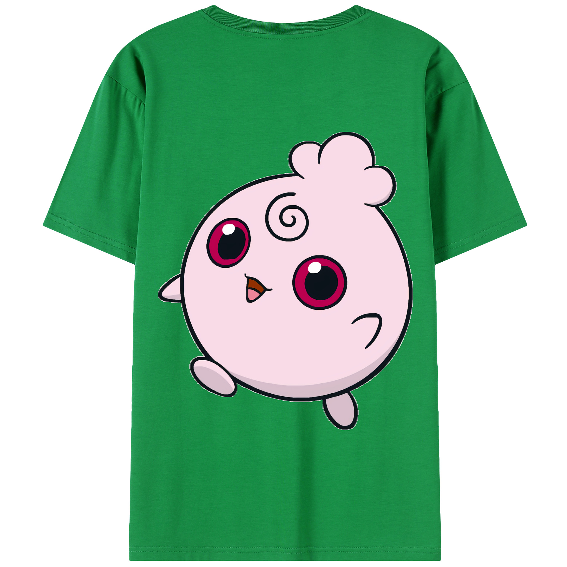 （画像用） ポケットモンスター Pokémon 綿100％半袖Tシャツ（背面プリント）