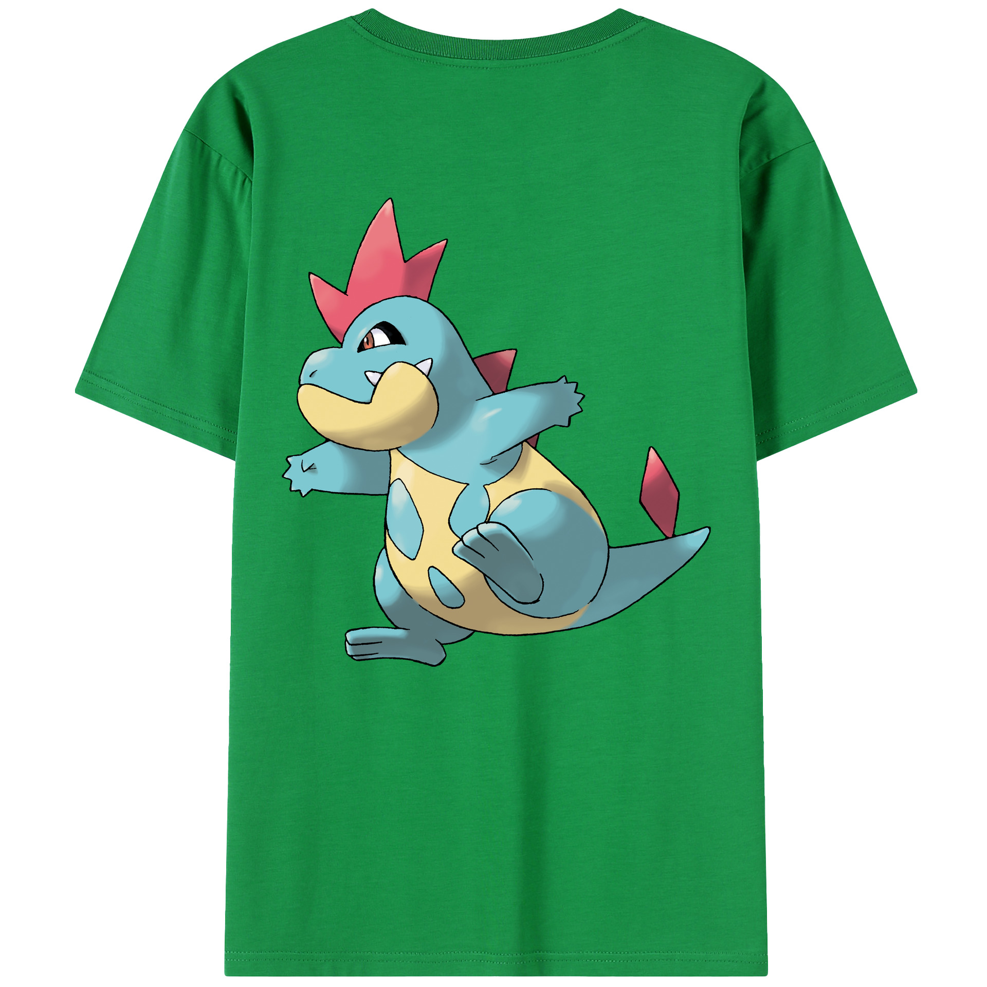 （画像用） ポケットモンスター Pokémon 綿100％半袖Tシャツ（背面プリント）