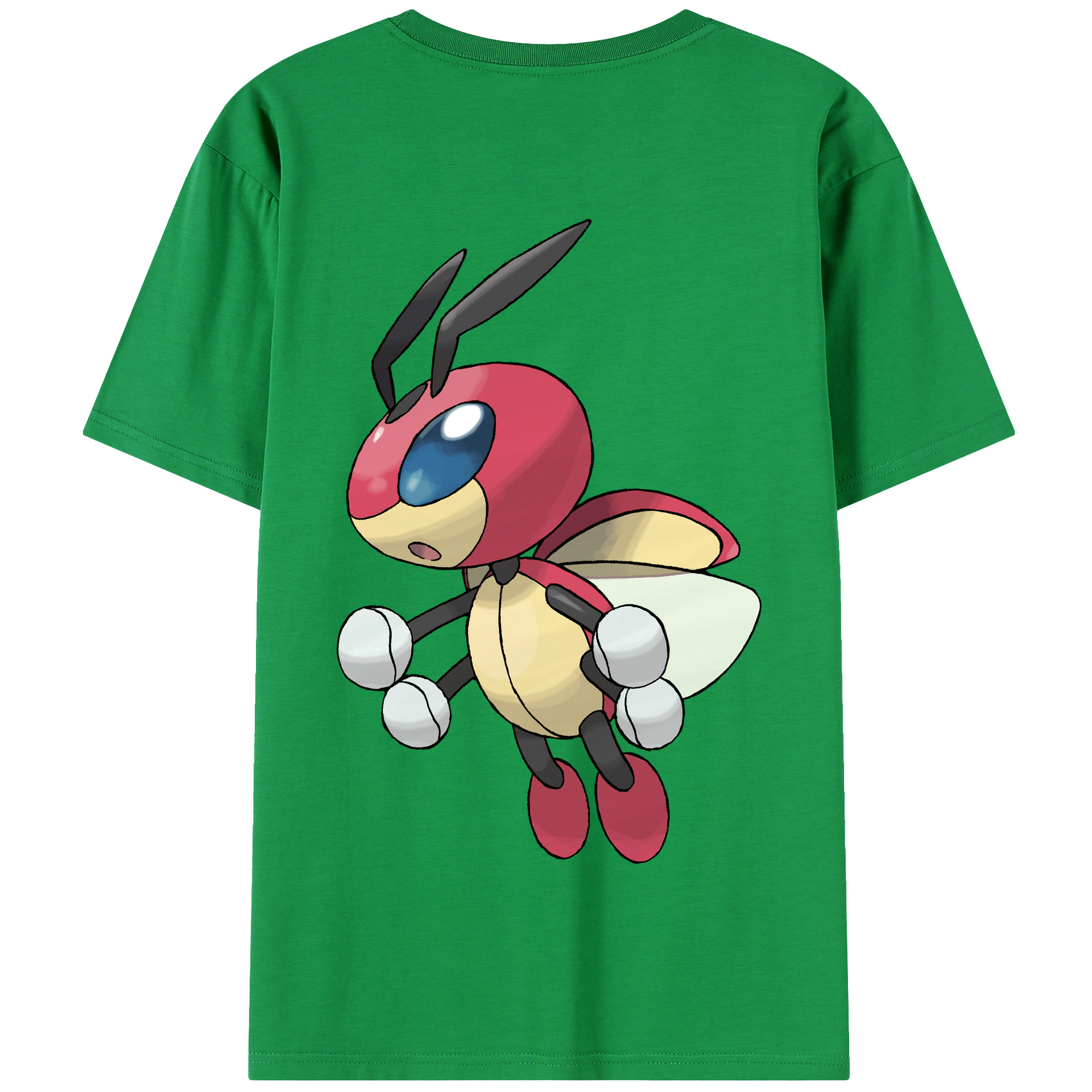 （画像用） ポケットモンスター Pokémon 綿100％半袖Tシャツ（背面プリント）