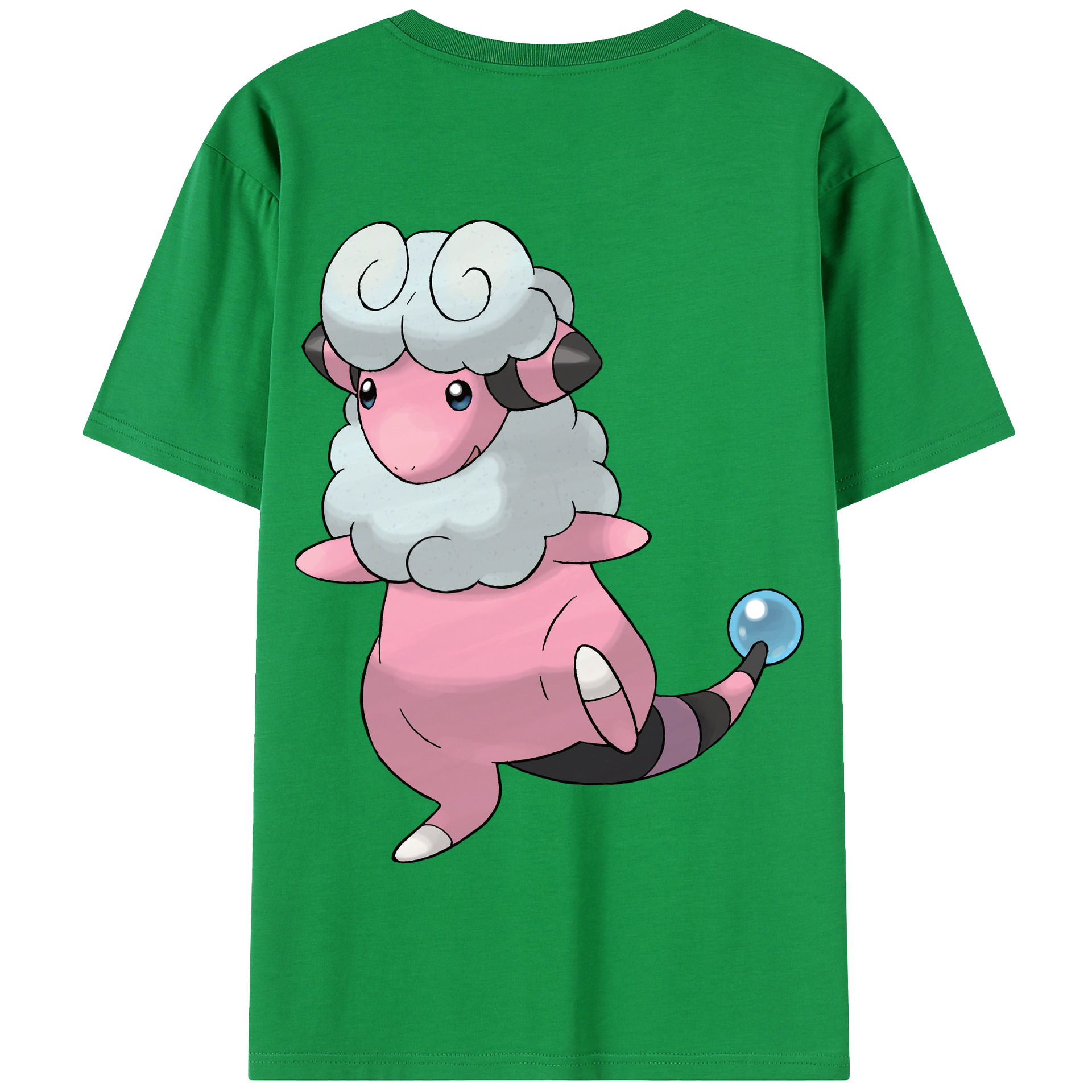 （画像用） ポケットモンスター Pokémon 綿100％半袖Tシャツ（背面プリント）