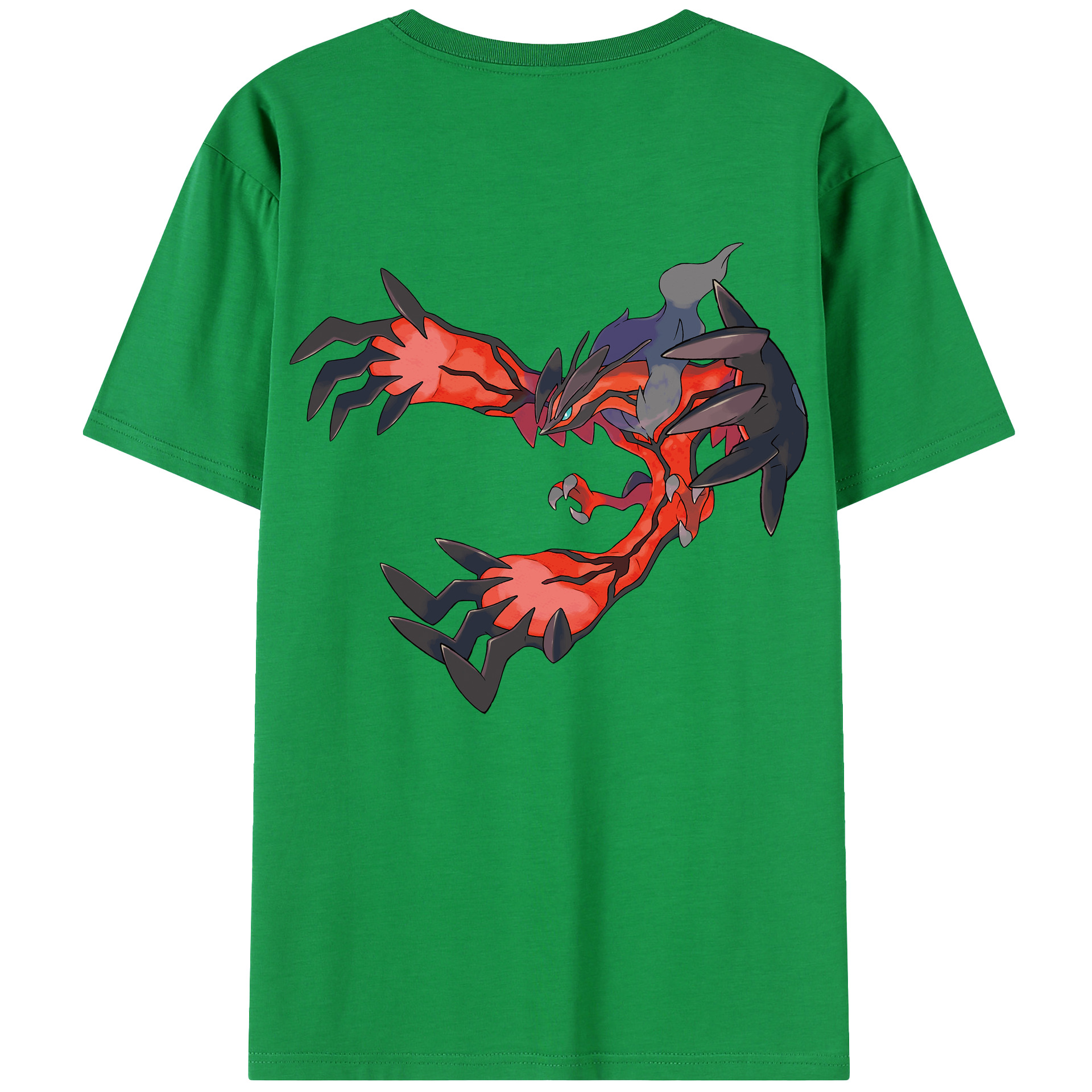 （画像用） ポケットモンスター Pokémon 綿100％半袖Tシャツ（背面プリント）