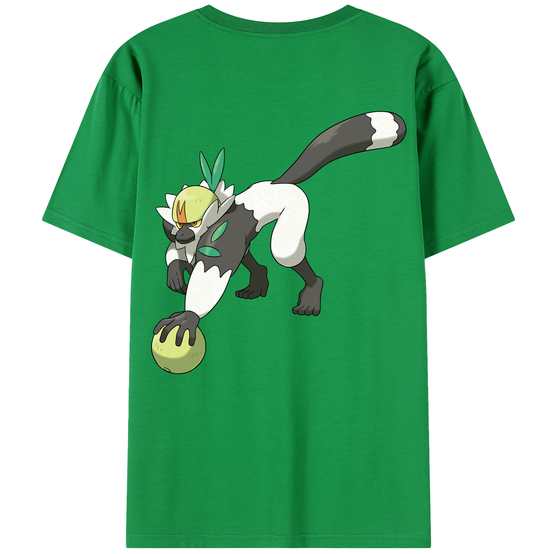 （画像用） ポケットモンスター Pokémon 綿100％半袖Tシャツ（背面プリント）
