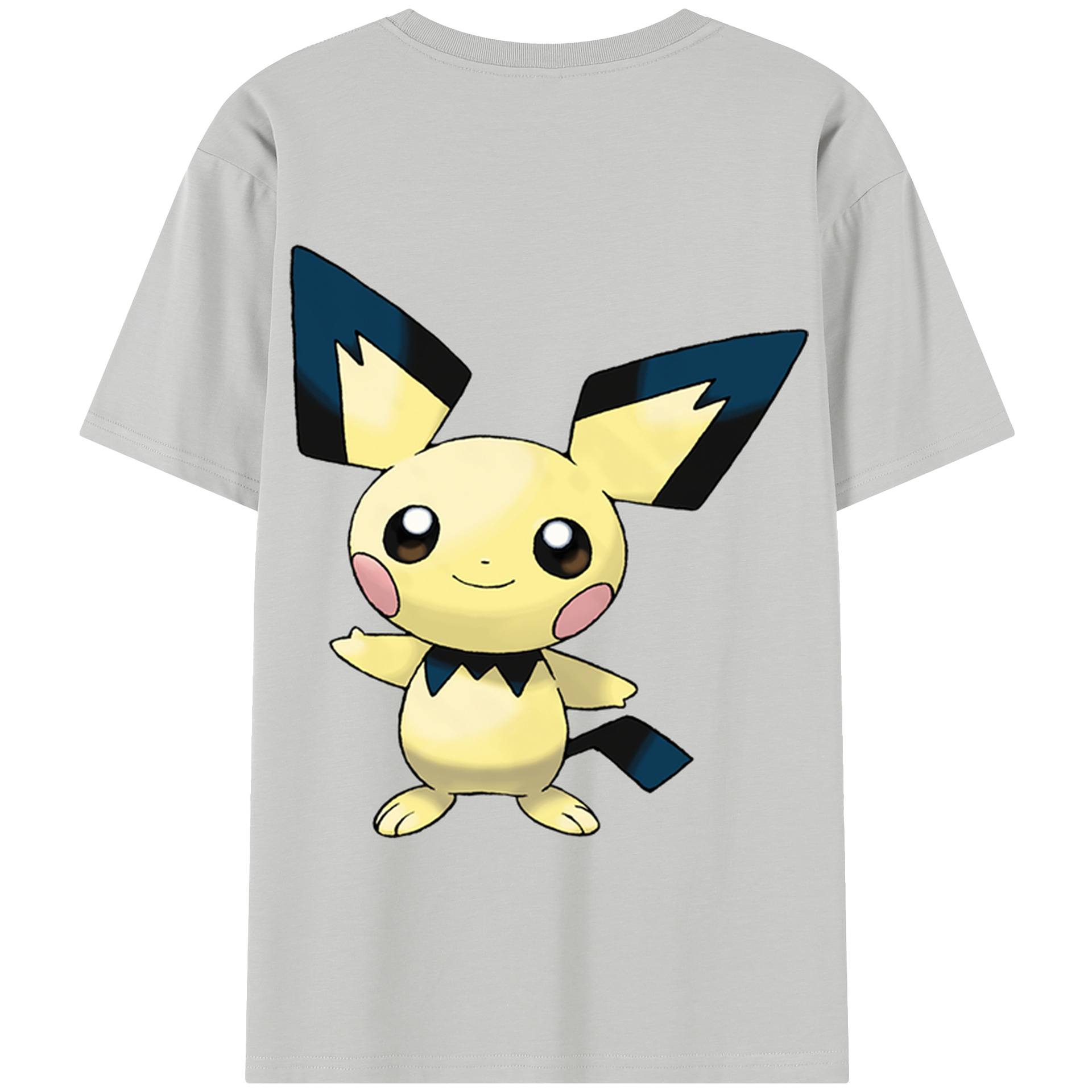 （画像用） ポケットモンスター Pokémon 綿100％半袖Tシャツ（背面プリント）